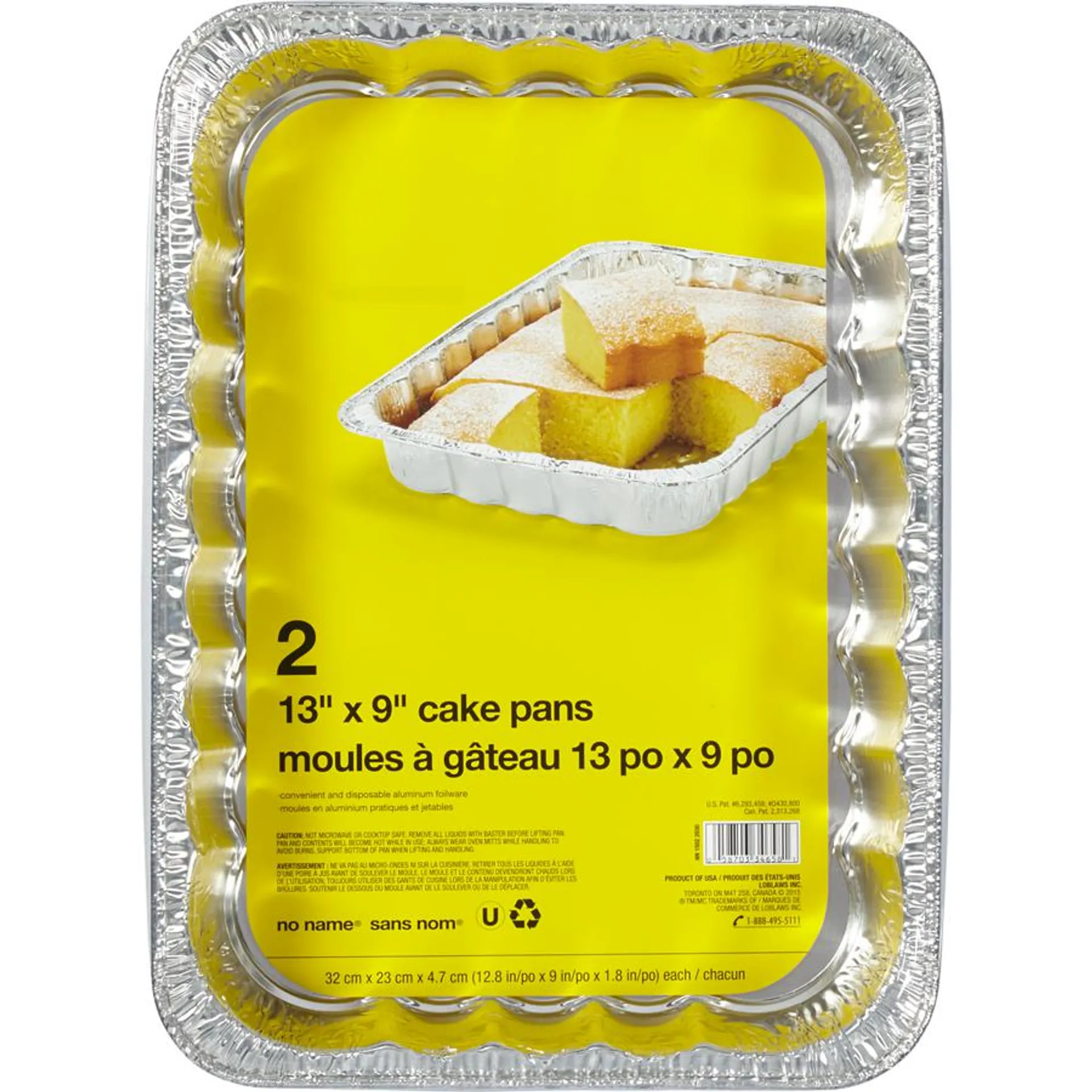 Cake Pans, 13x9 "