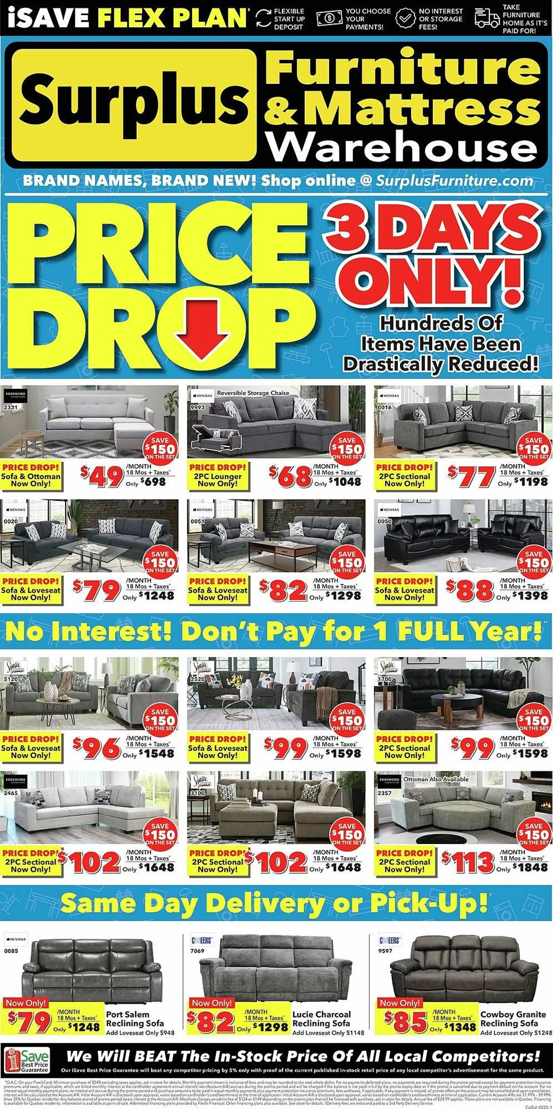 Surplus Furniture flyer - 1