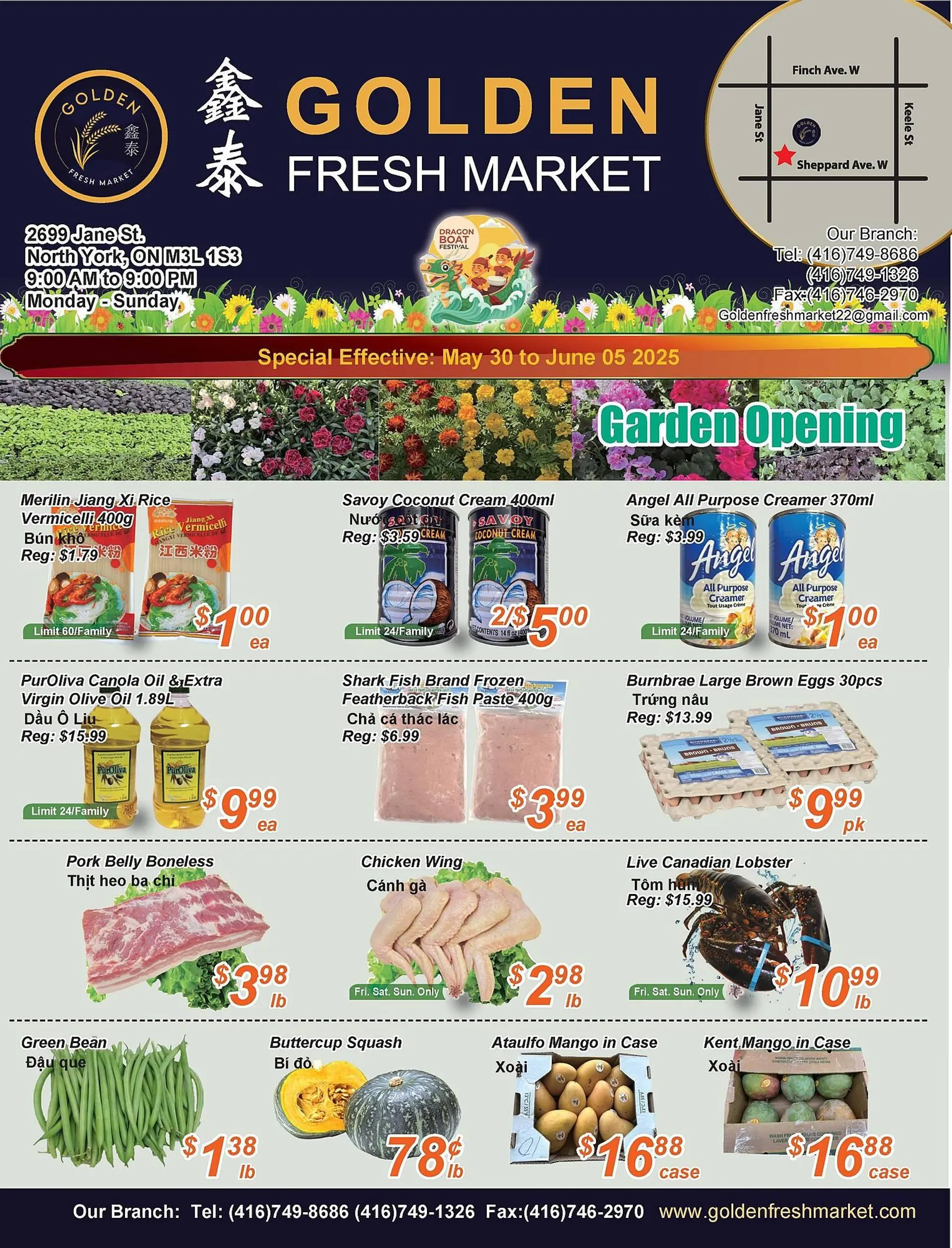 Golden Fresh Market flyer from May 30 to June 5 2025 - flyer page 1