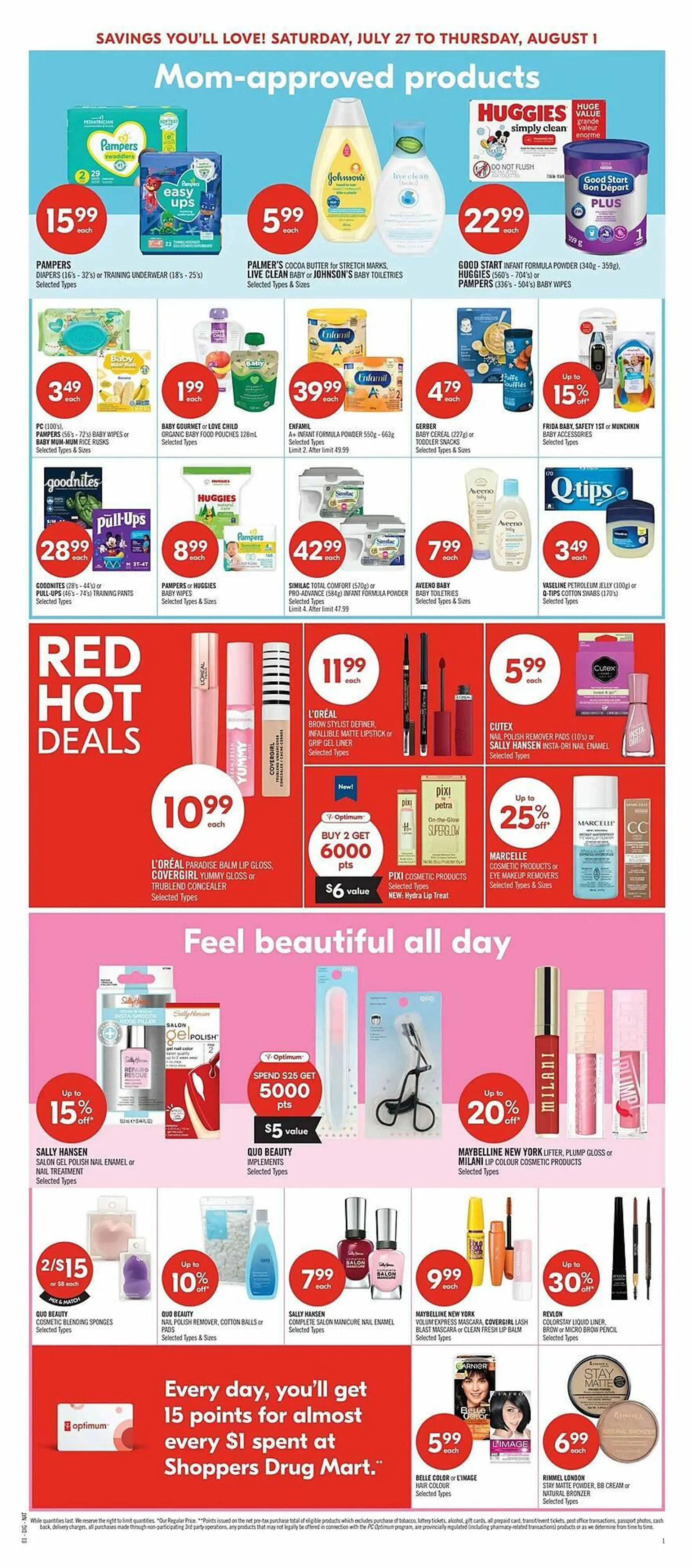 Shoppers Drug Mart flyer from July 27 to August 2 2024 - flyer page 11