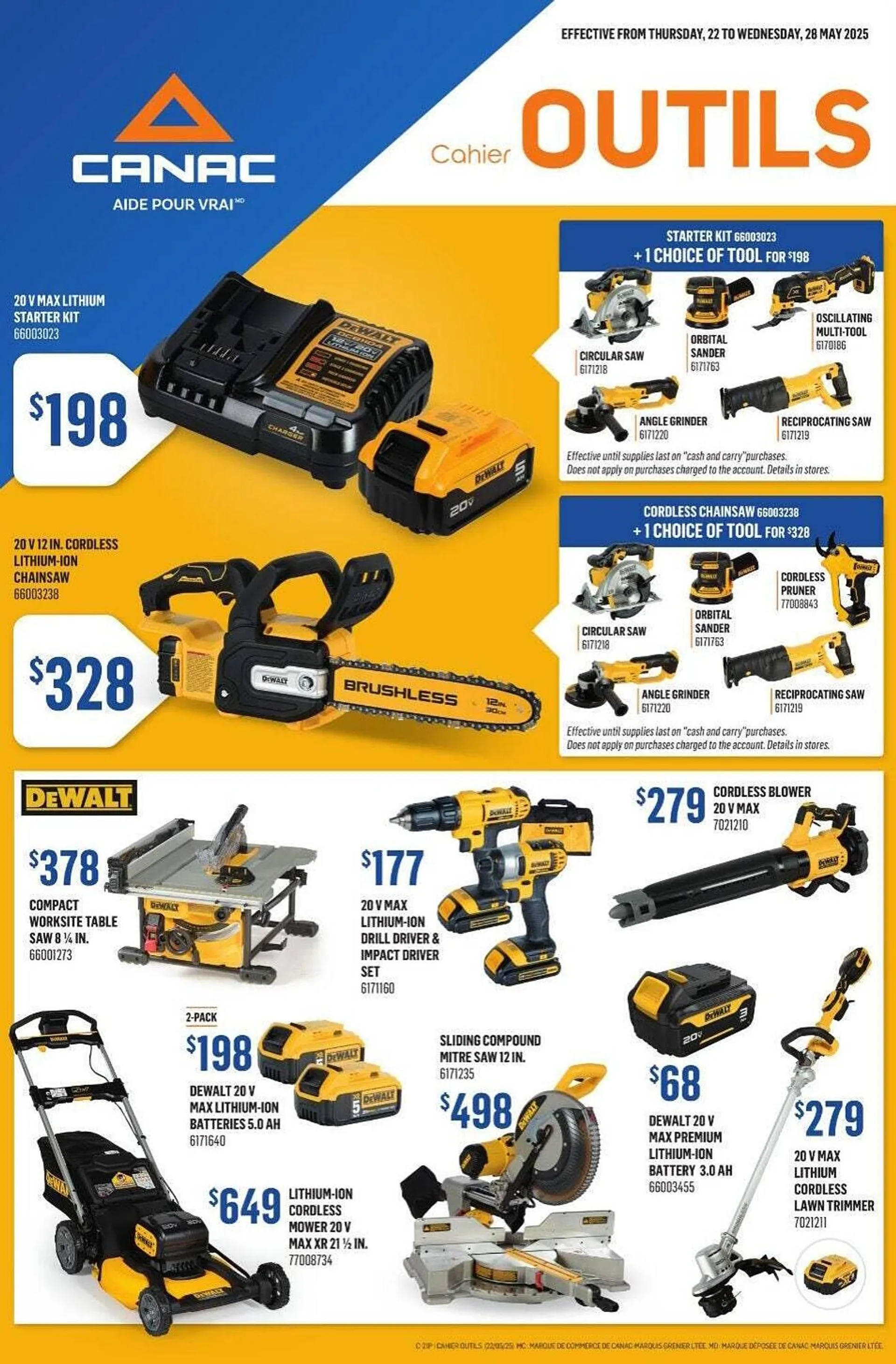 Canac flyer - 1