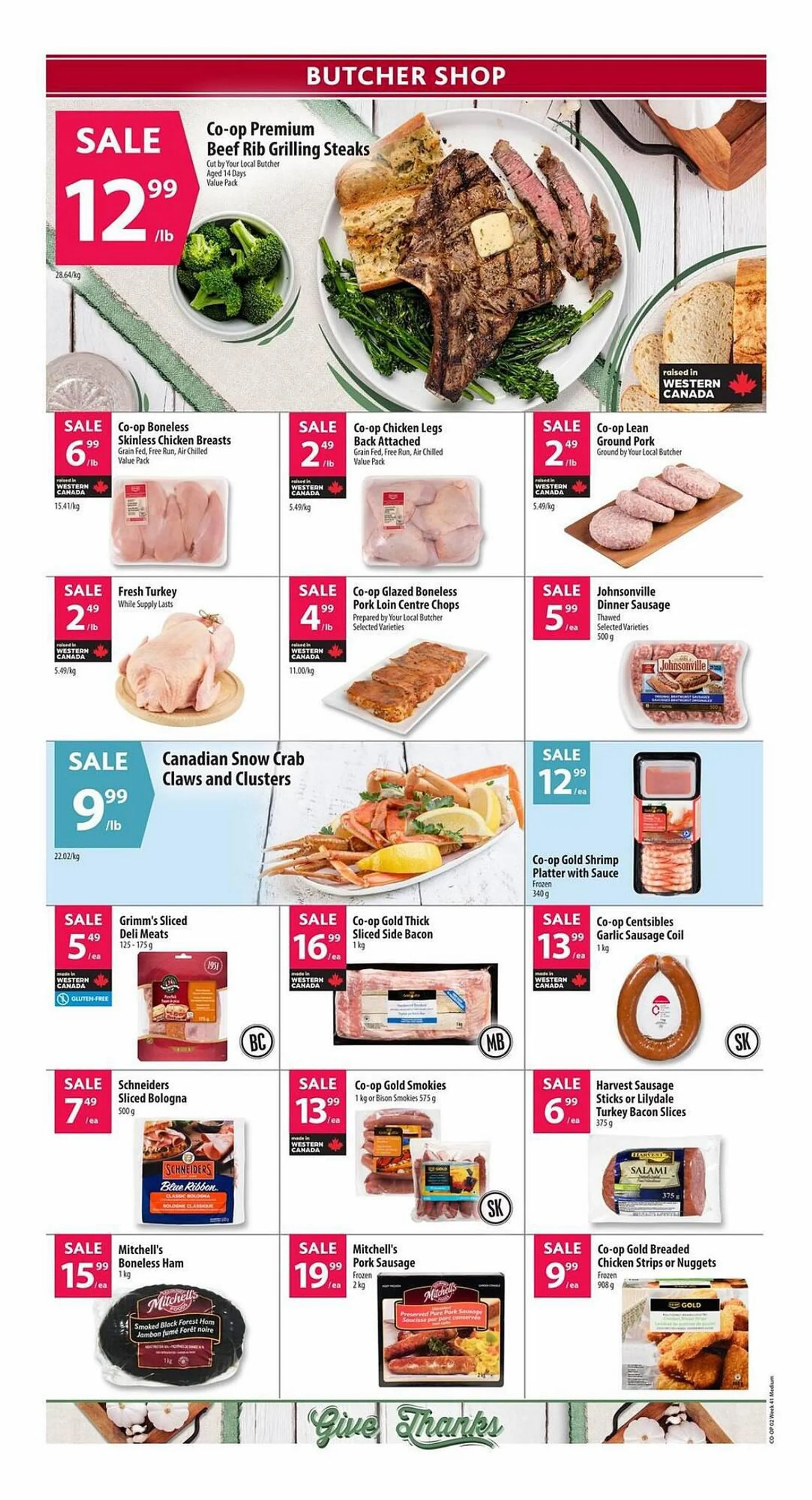 Co-Op Food flyer from October 5 to October 7 2023 - flyer page 3