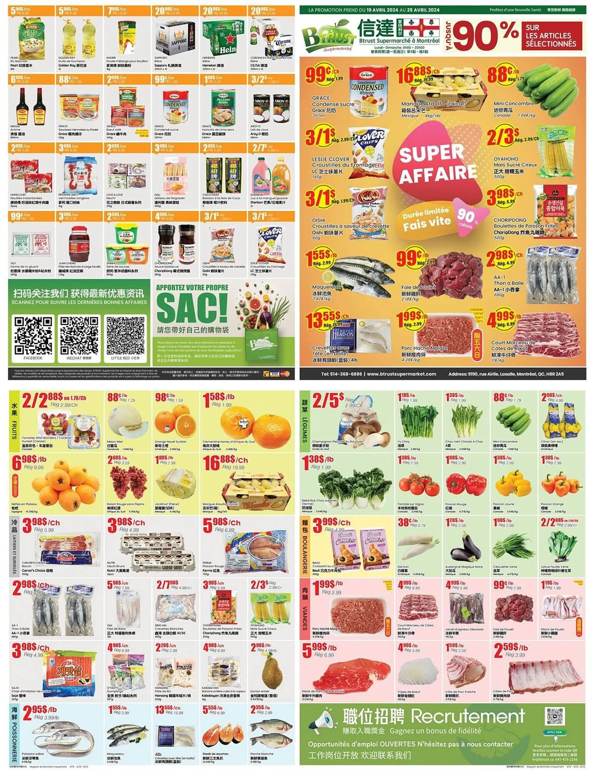Btrust Supermarket flyer - 1