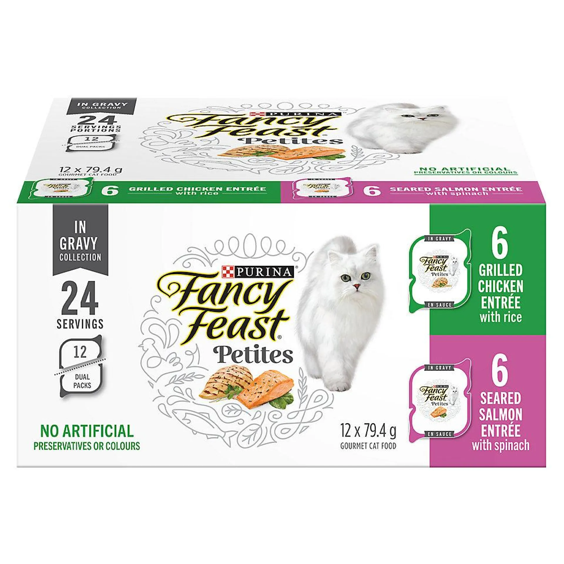 Fancy Feast® Petites In Gravy Wet Cat Food Variety Pack