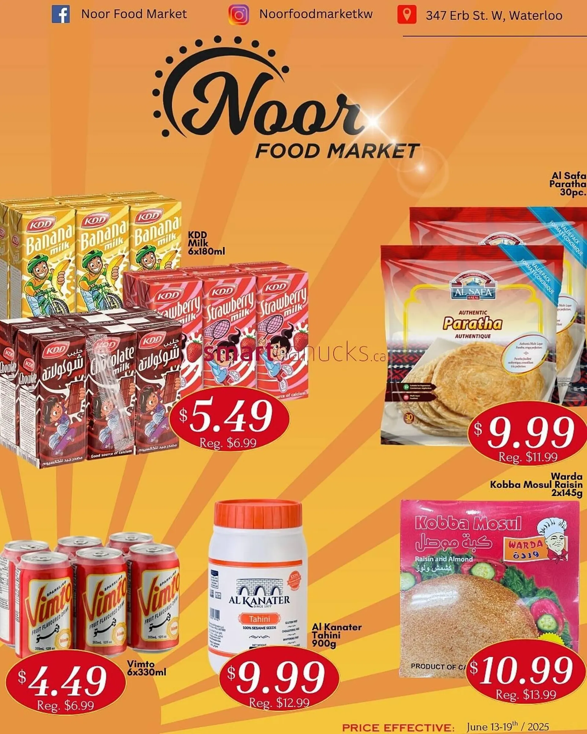 Noor Food Market flyer from June 14 to June 20 2025 - flyer page 1
