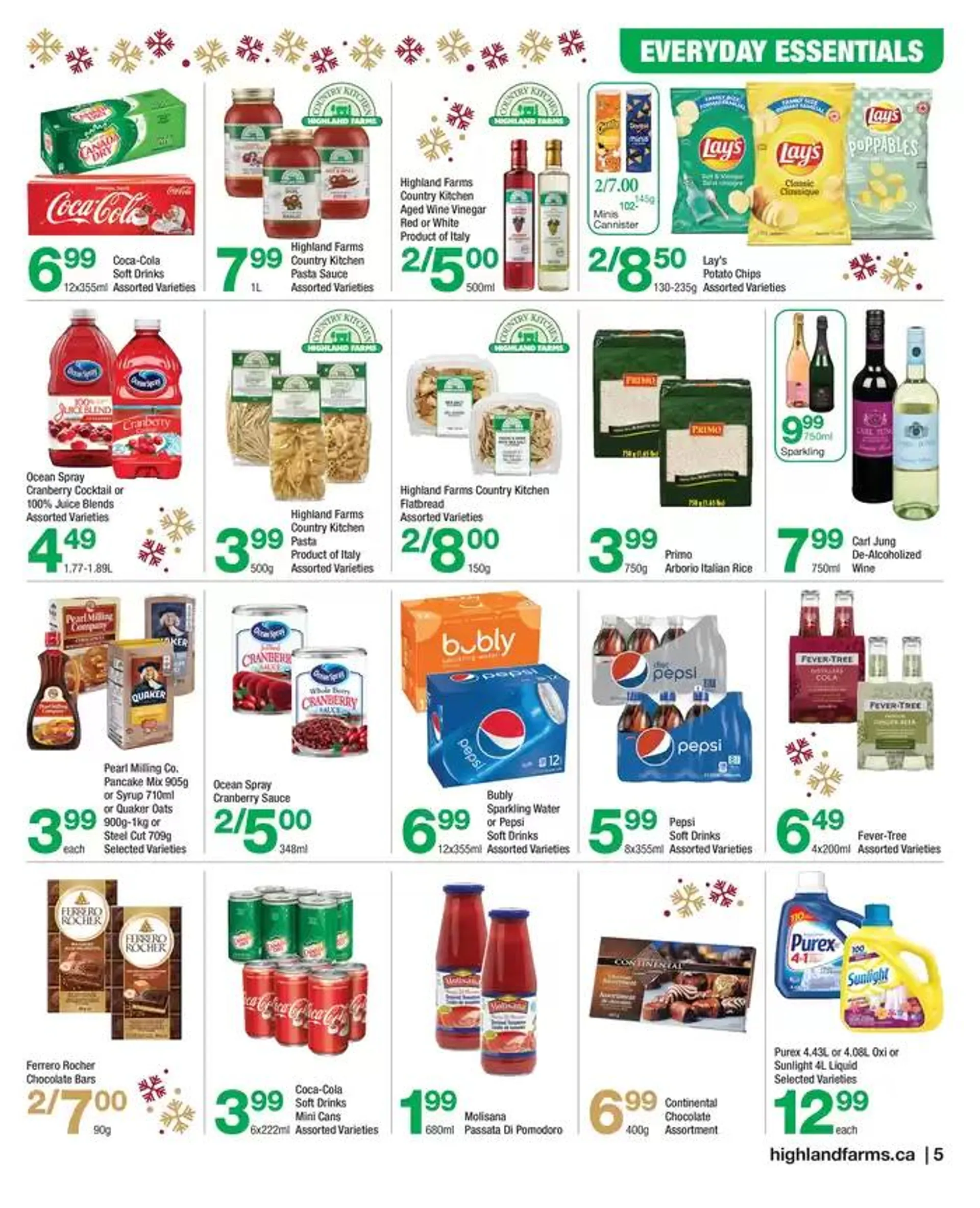 Highland Farms flyer from December 12 to December 25 2024 - flyer page 5