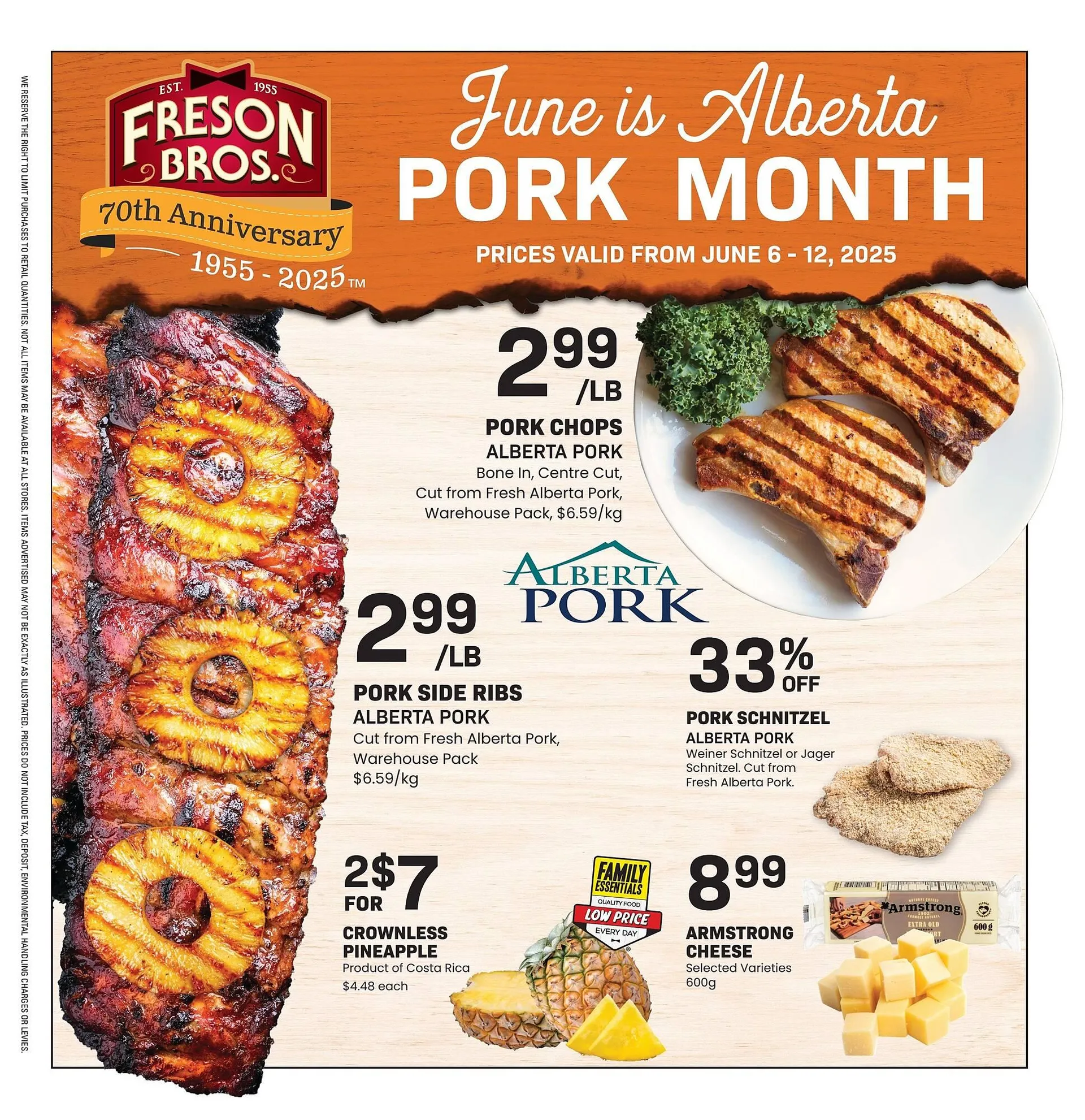 Freson Bros flyer from May 29 to June 4 2025 - flyer page 1