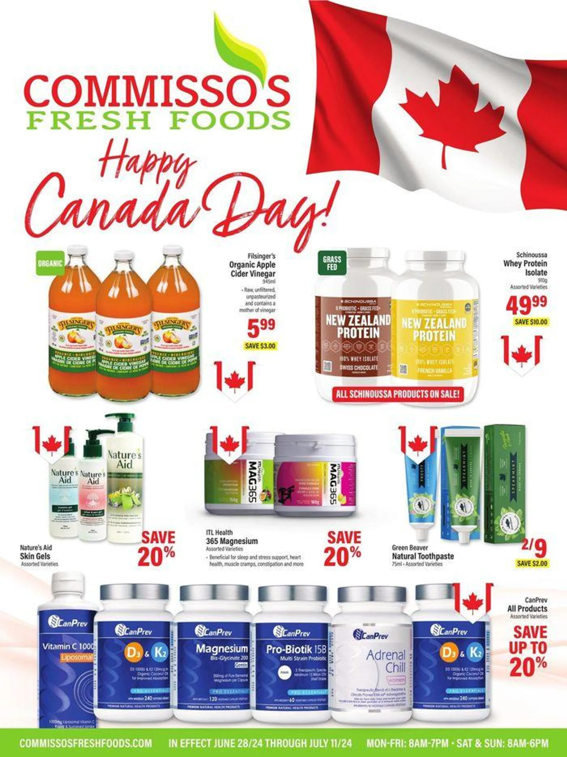 Commissos Fresh Foods weeky flyer - 1