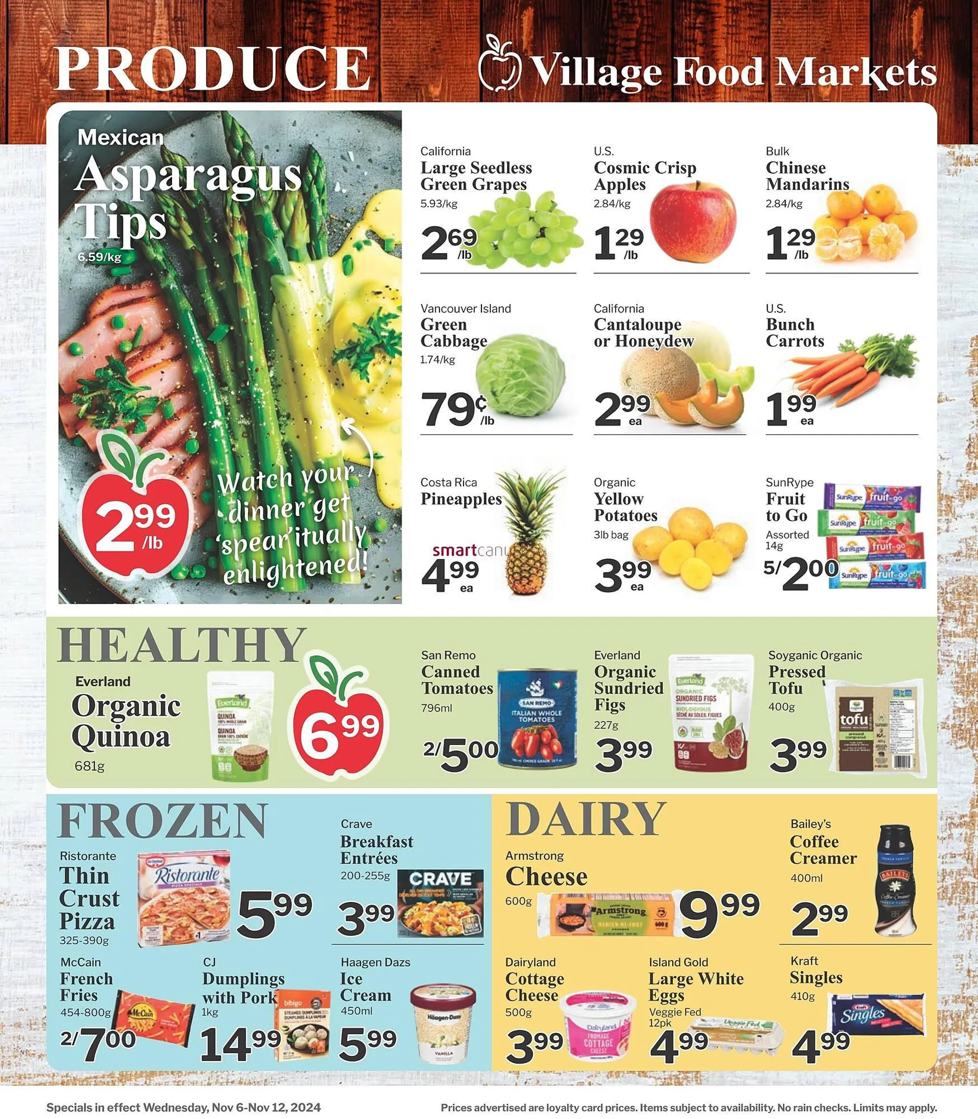 Village Food Markets flyer from November 6 to November 12 2024 - flyer page 3