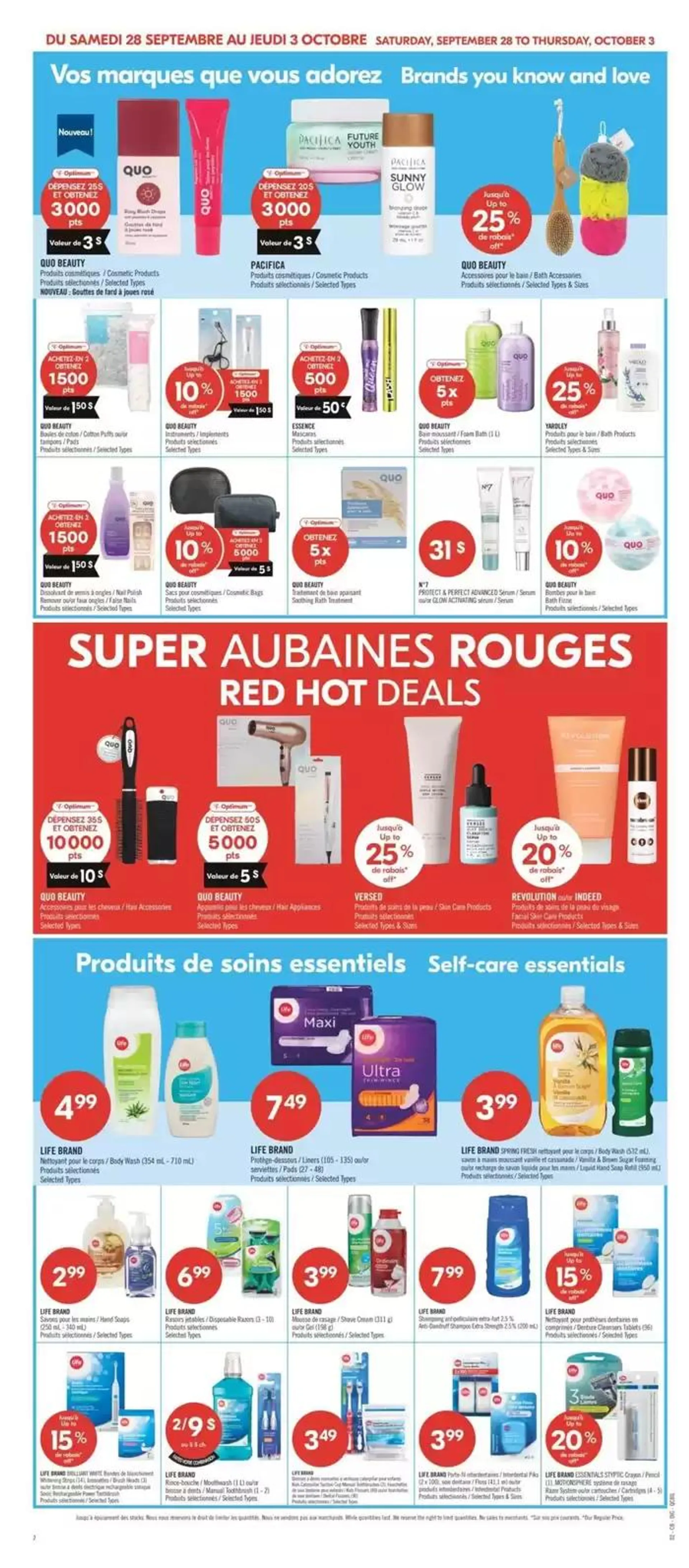 Shoppers Drug Mart Weekly ad from September 28 to October 3 2024 - flyer page 6