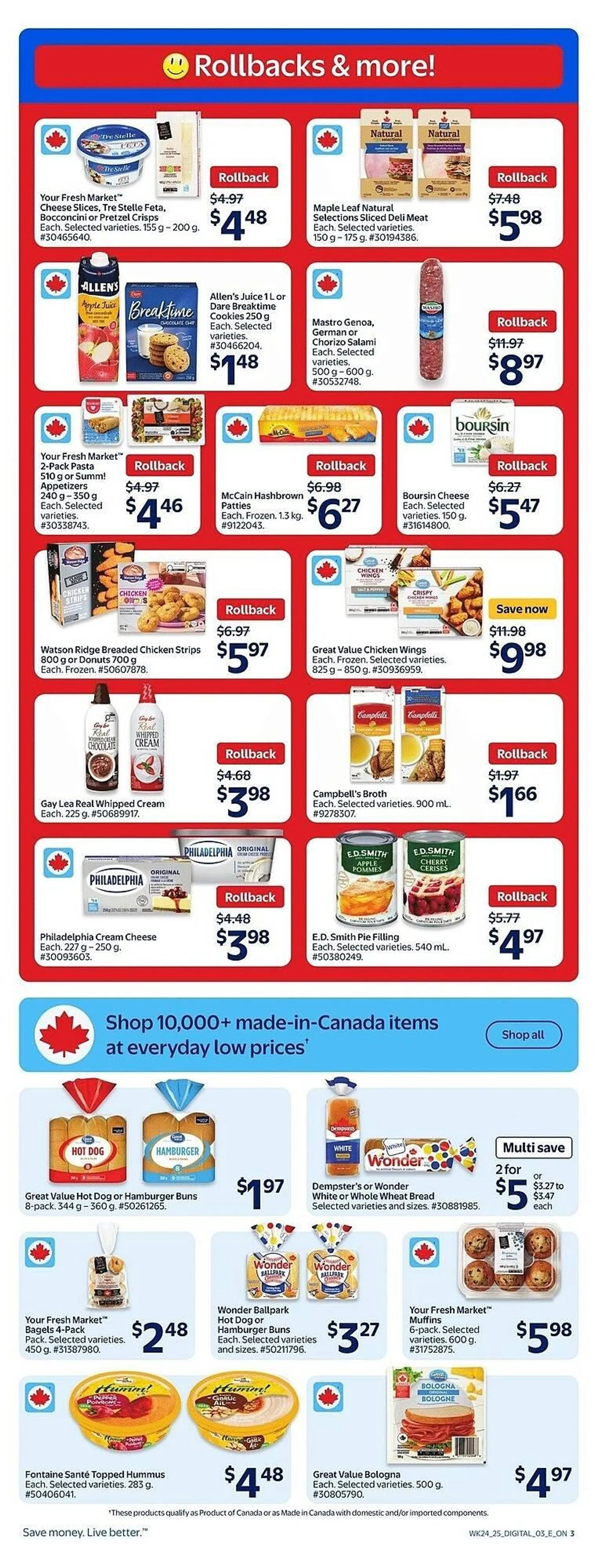 Walmart flyer from July 10 to July 16 2025 - flyer page 4