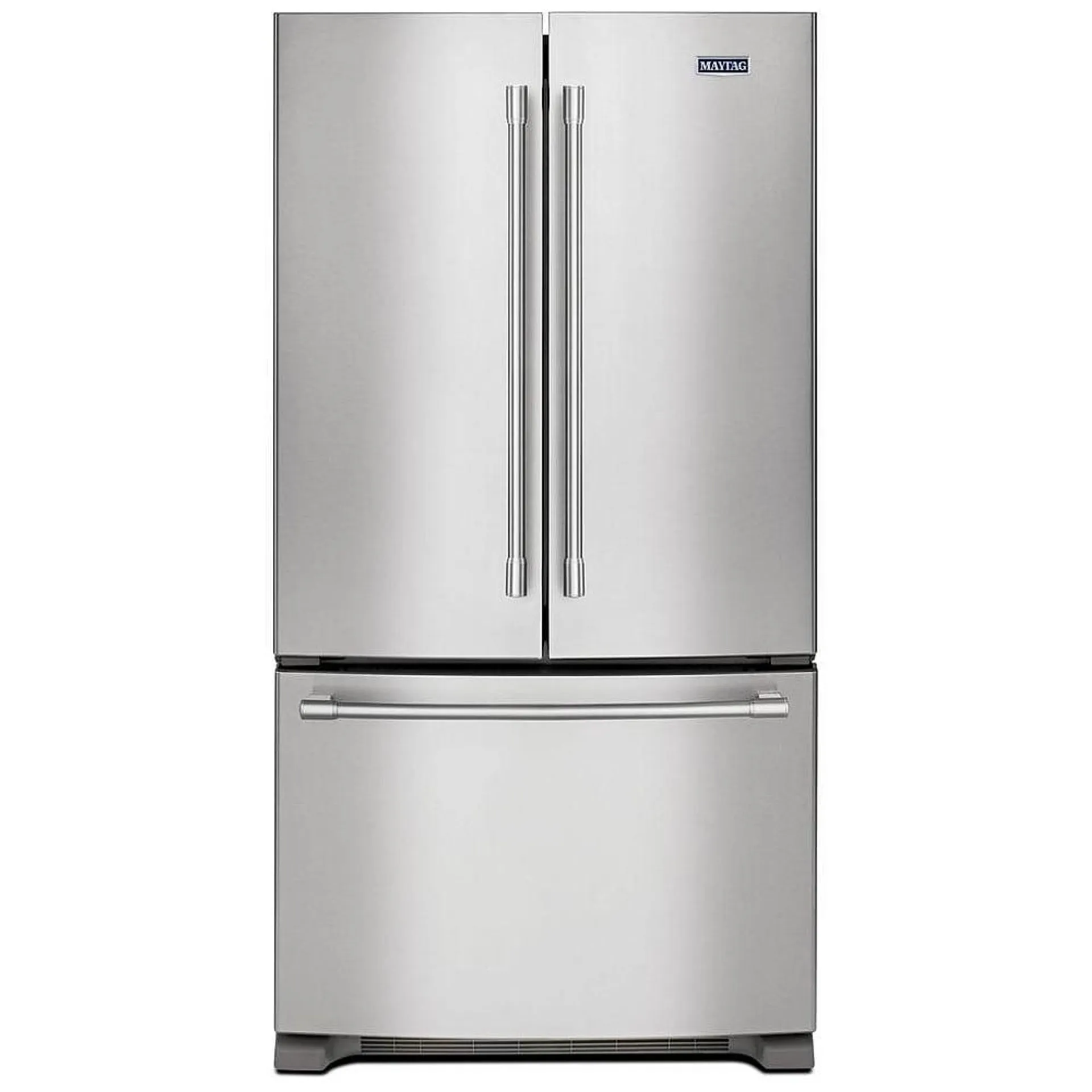 Maytag MFC2062FEZ French Door Refrigerator, 36 inch Width, ENERGY STAR Certified, Counter Depth, 20.0 cu. ft. Capacity, Stainless Steel colour