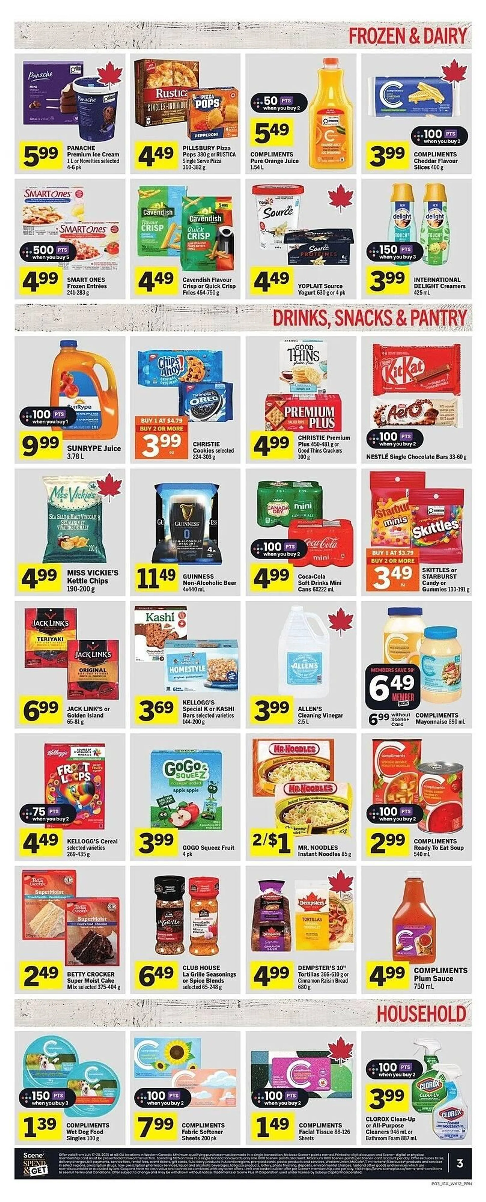 IGA flyer from July 17 to July 30 2025 - flyer page 4