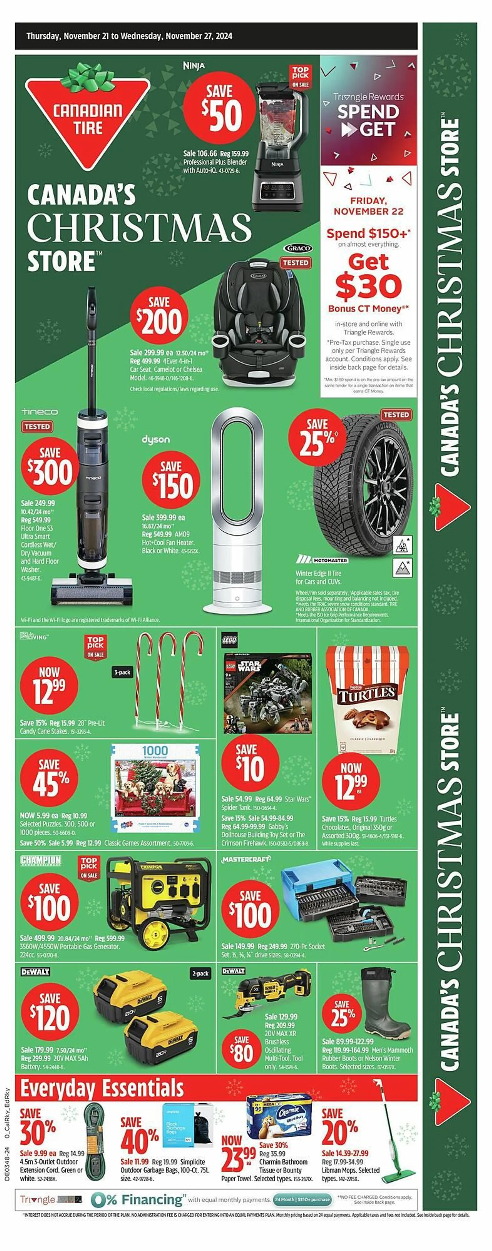 Canadian Tire flyer - 1