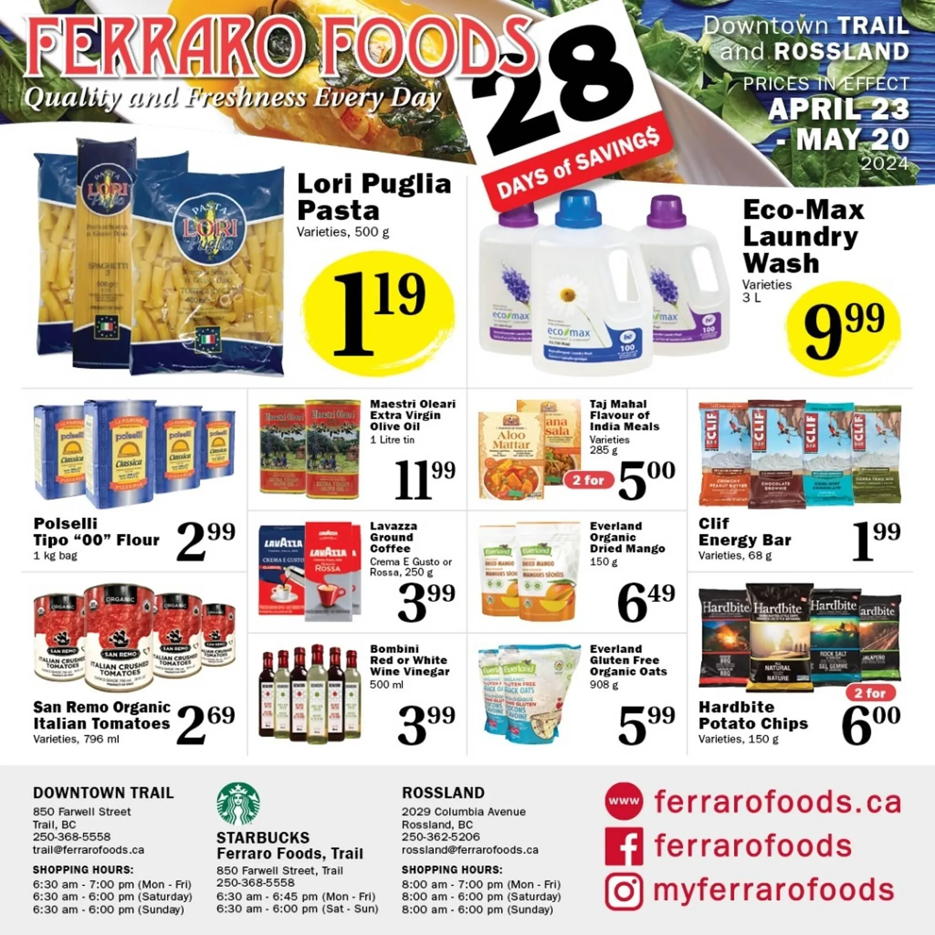 Ferraro Foods flyer - 2
