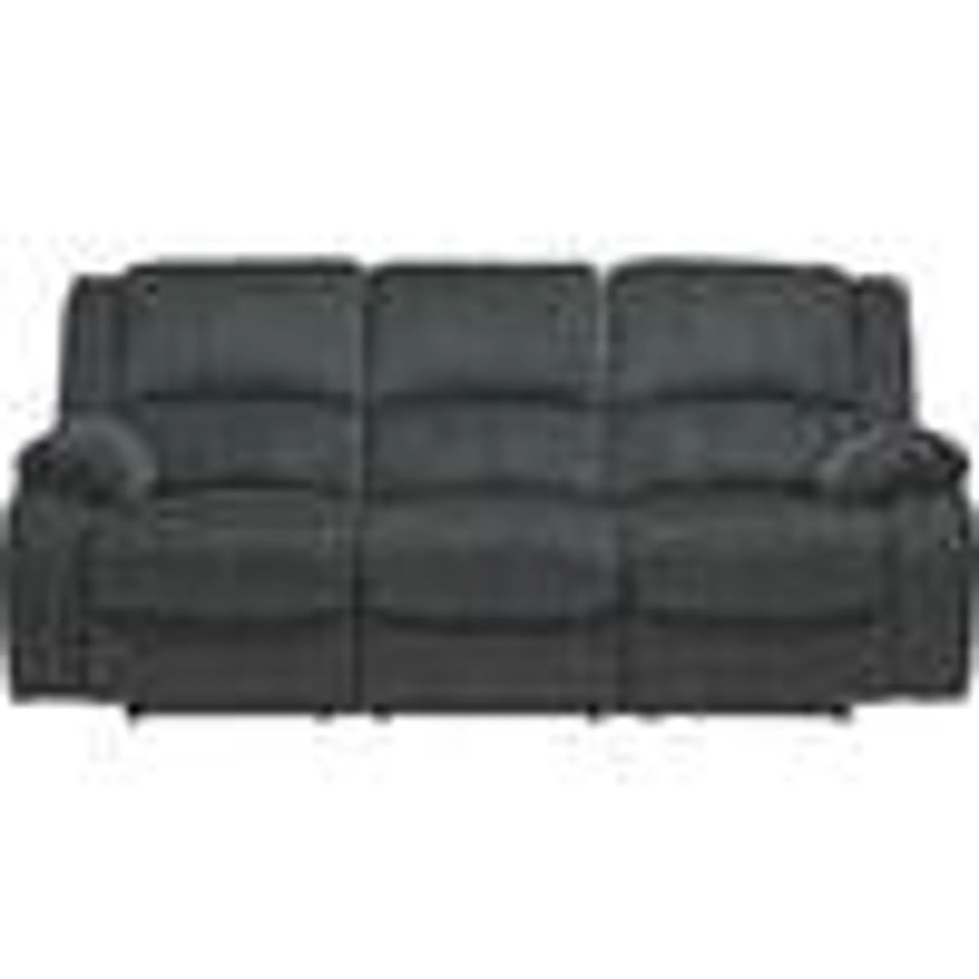Draycoll Reclining Sofa - Slate - Default Title / Slate