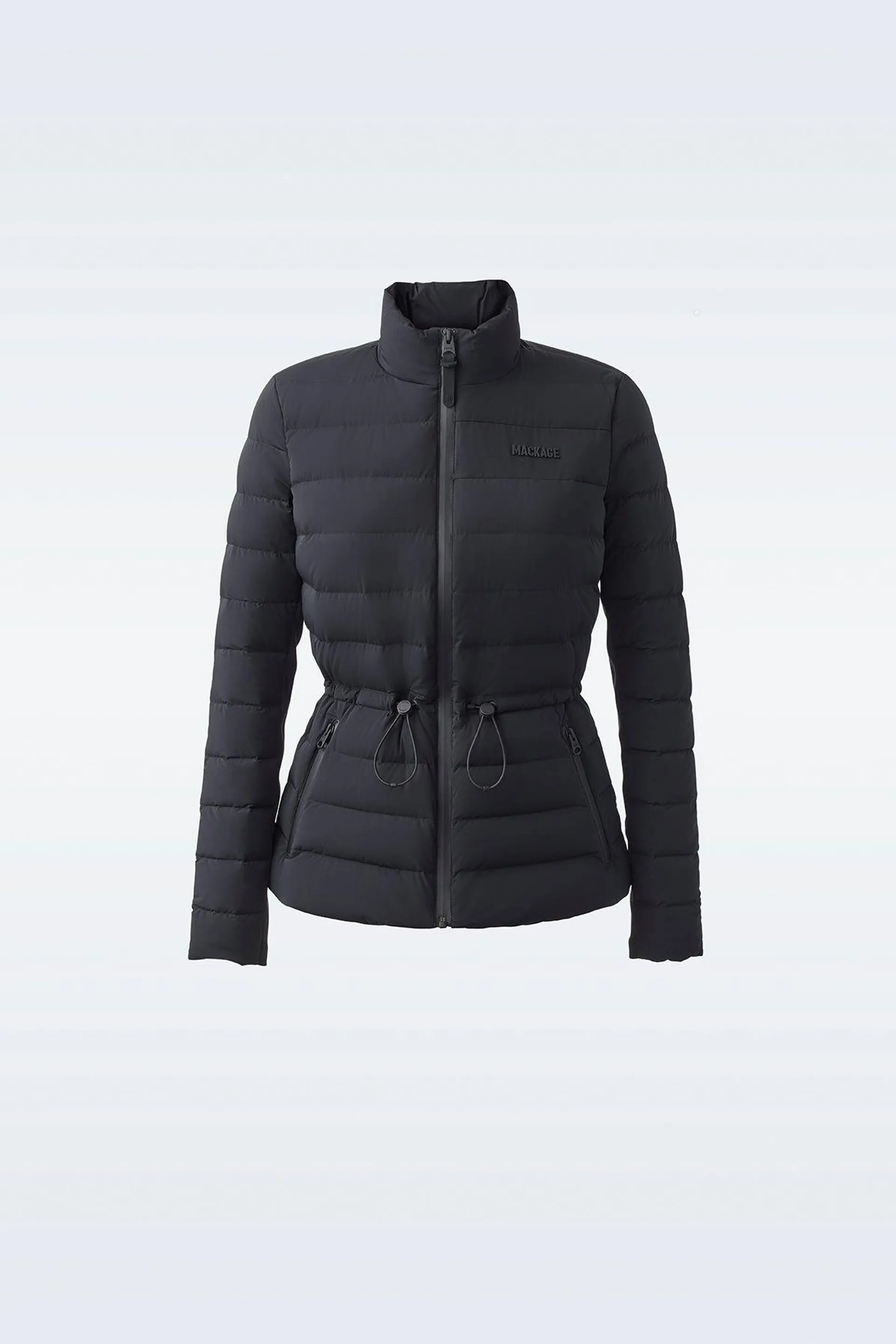 JACEY-CITY Light down jacket with stand collar