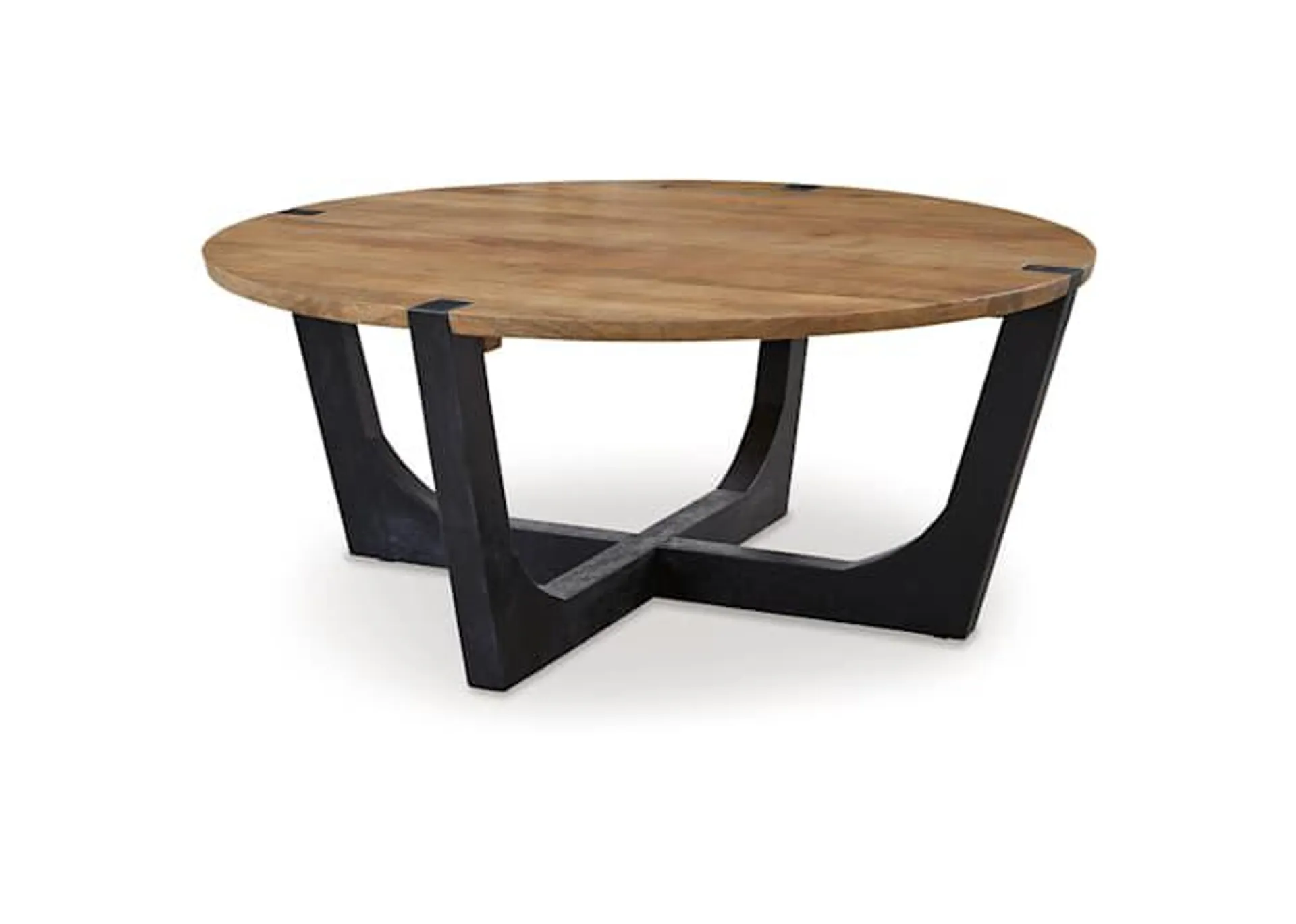 Hanneforth Coffee Table - Brown/Black