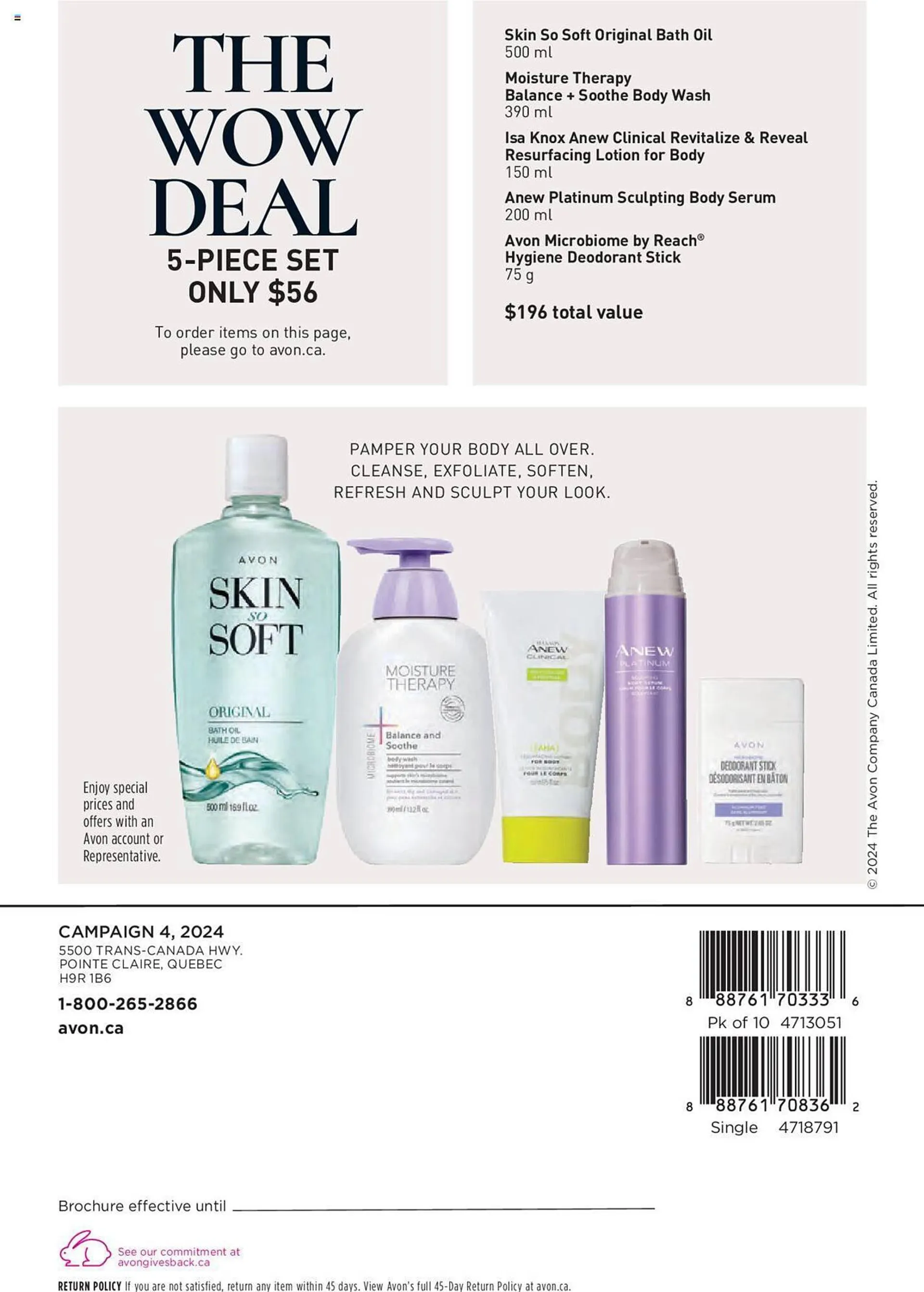 AVON flyer from February 29 to March 13 2024 - flyer page 100
