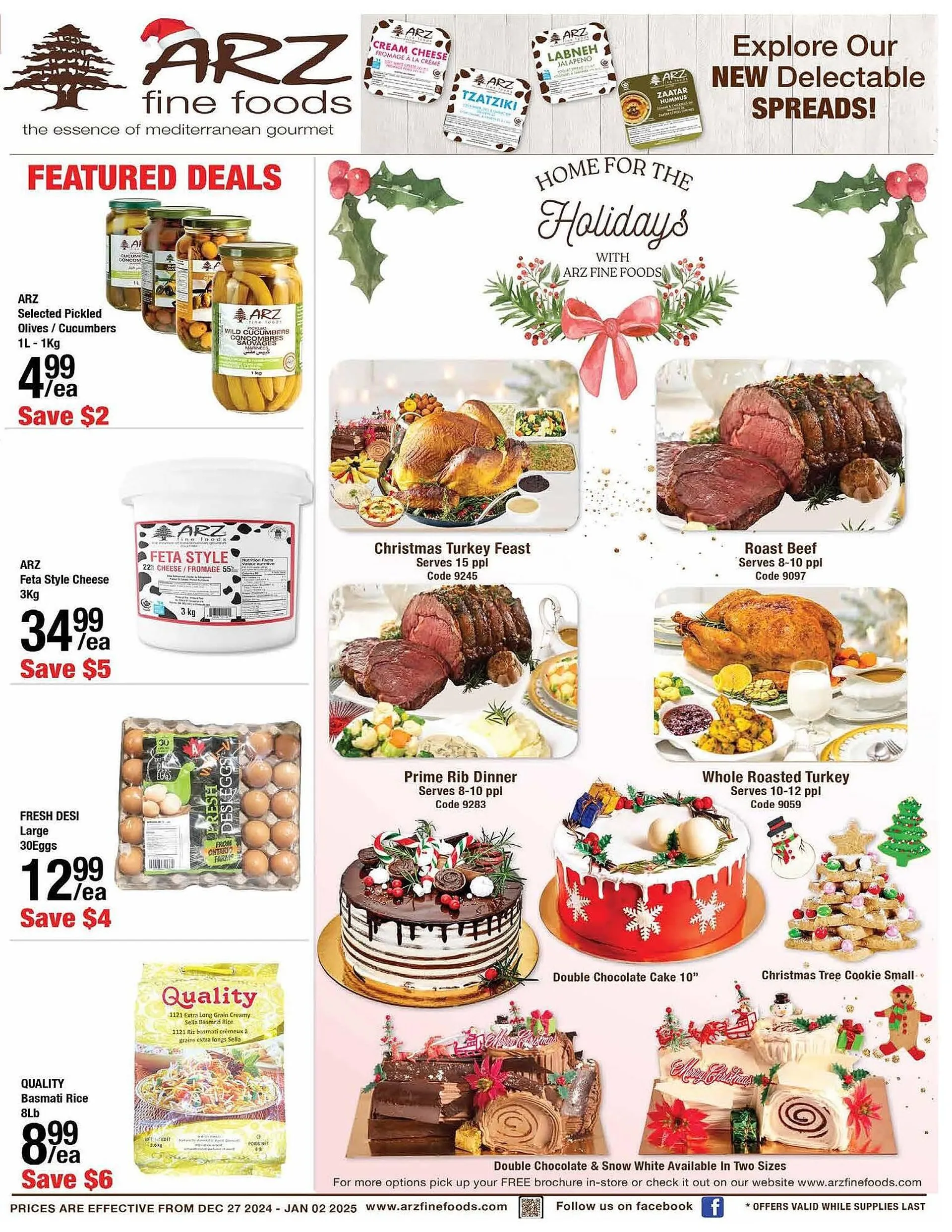 Arz Fine Foods flyer - 1