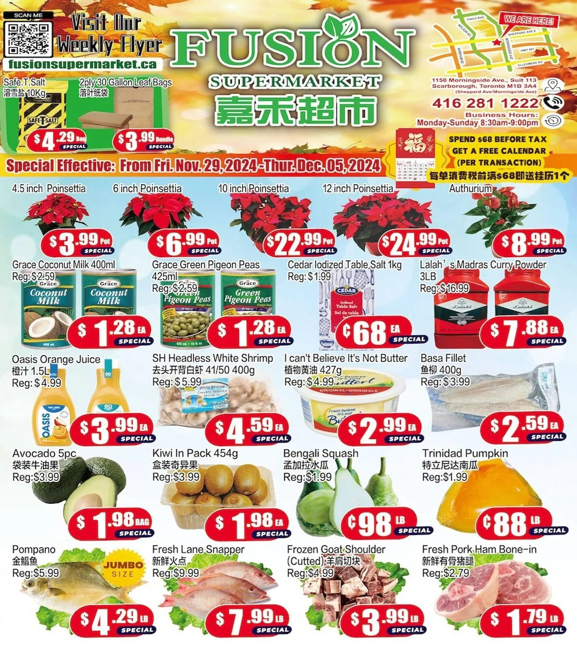 Fusion Supermarket flyer - 1