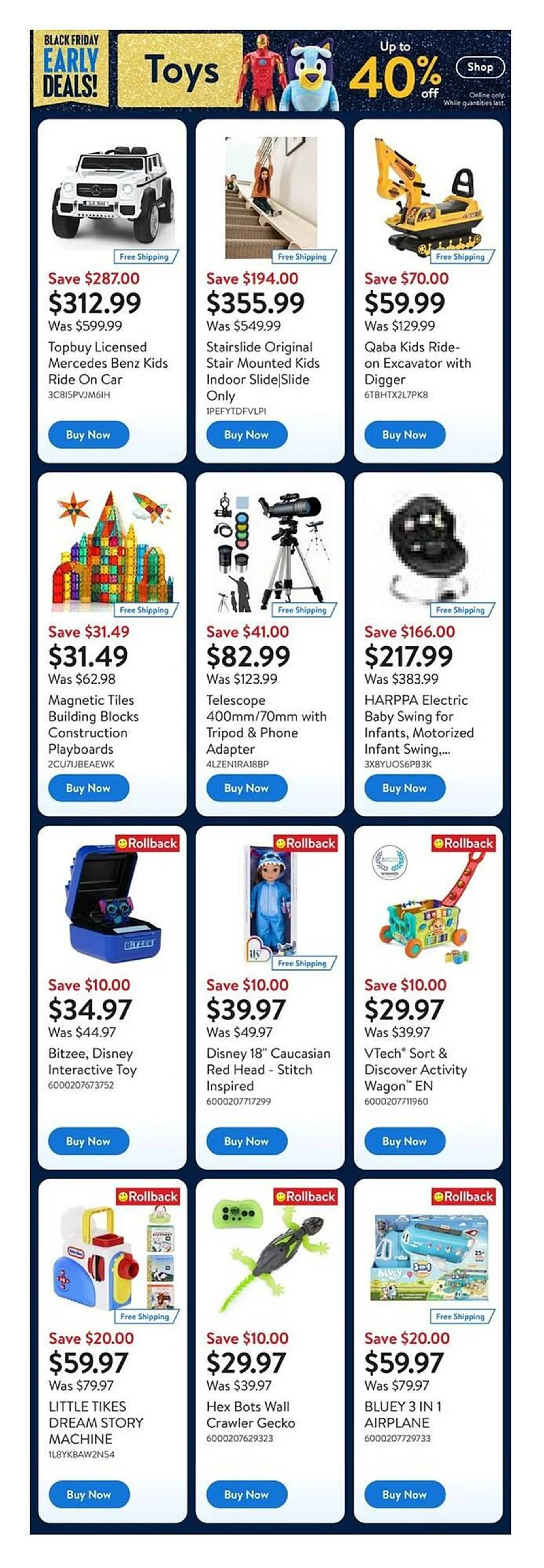 Walmart flyer from November 7 to November 13 2024 - flyer page 10