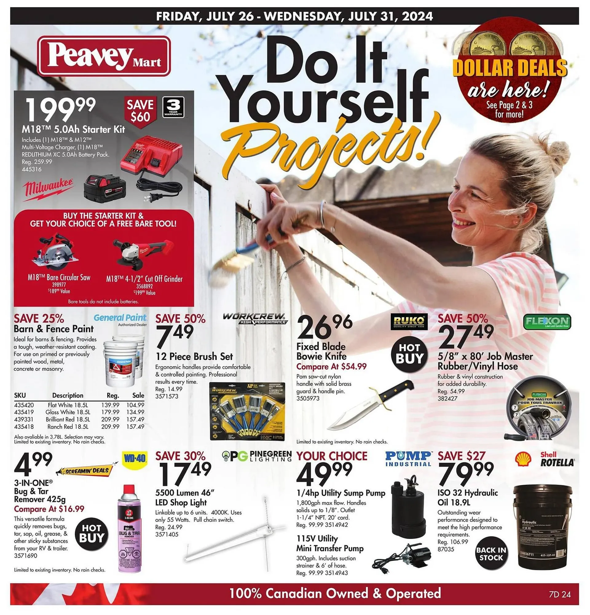 Peavey Mart flyer from July 22 to July 28 2024 - flyer page 2