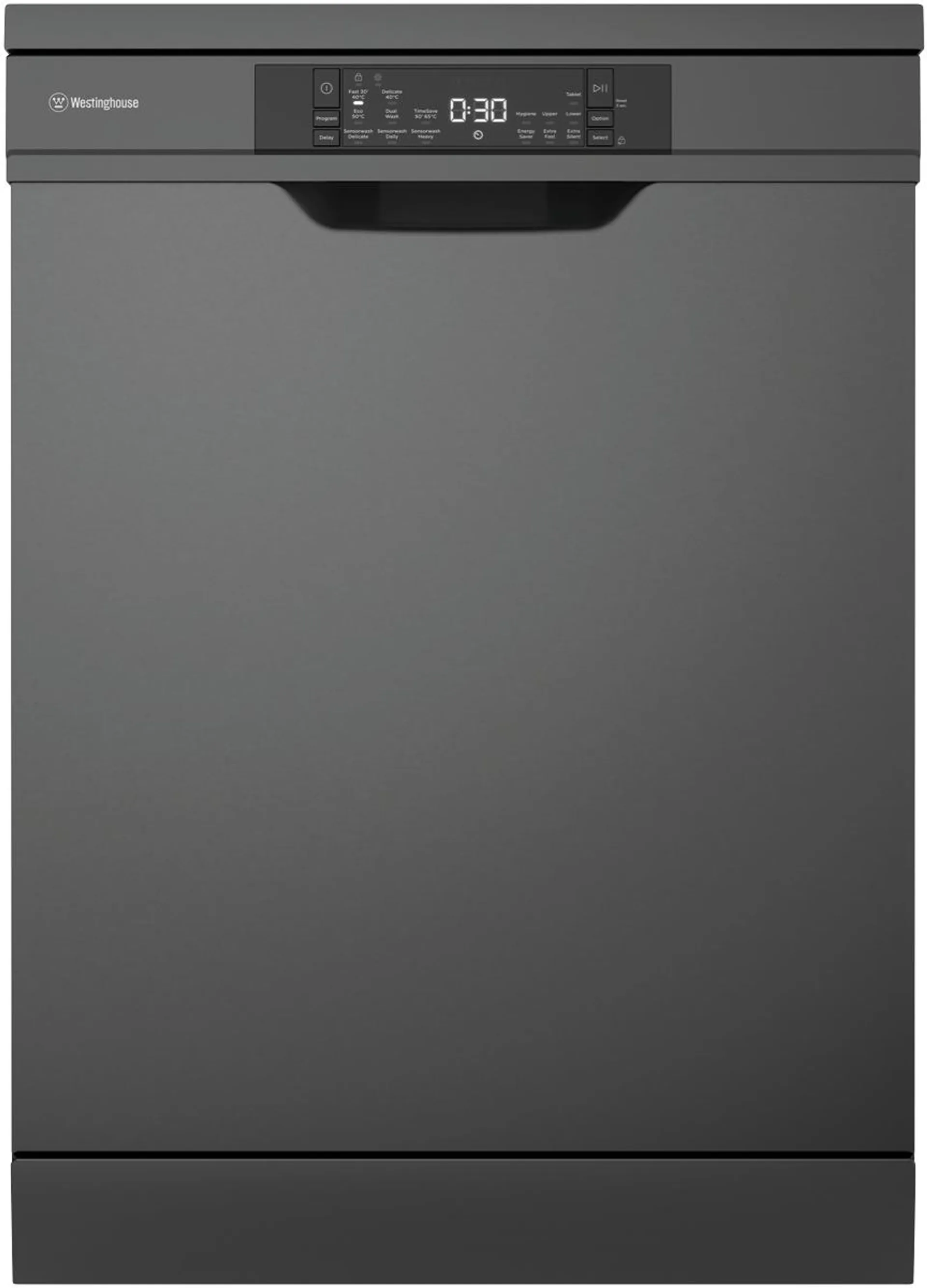 Westinghouse Freestanding Dishwasher- Dark Stainless Steel