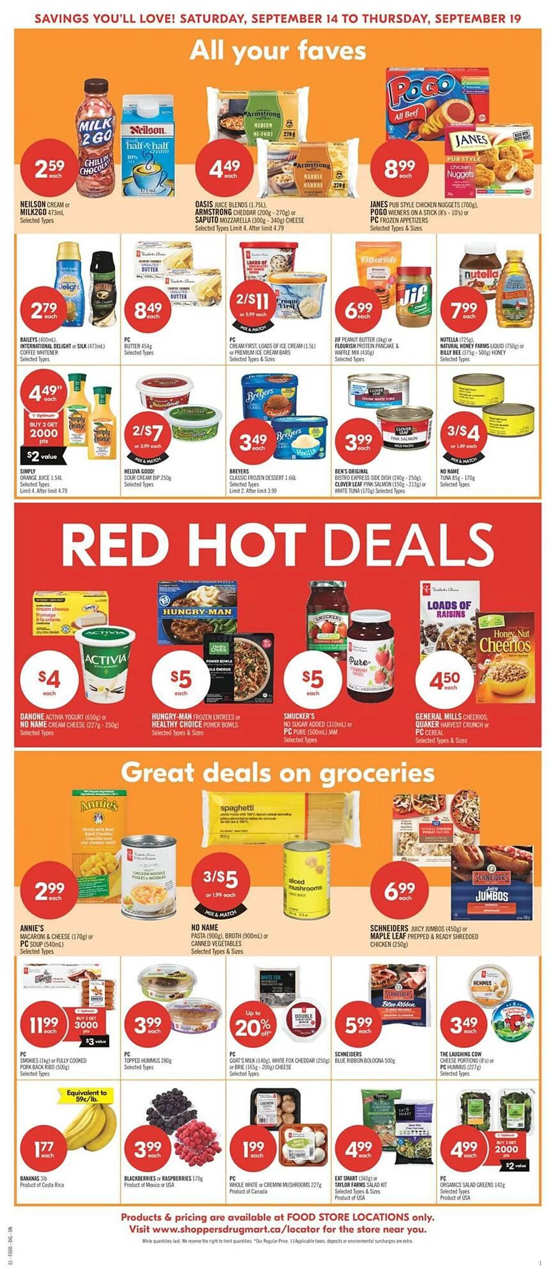 Shoppers Drug Mart flyer from September 14 to September 20 2024 - flyer page 7