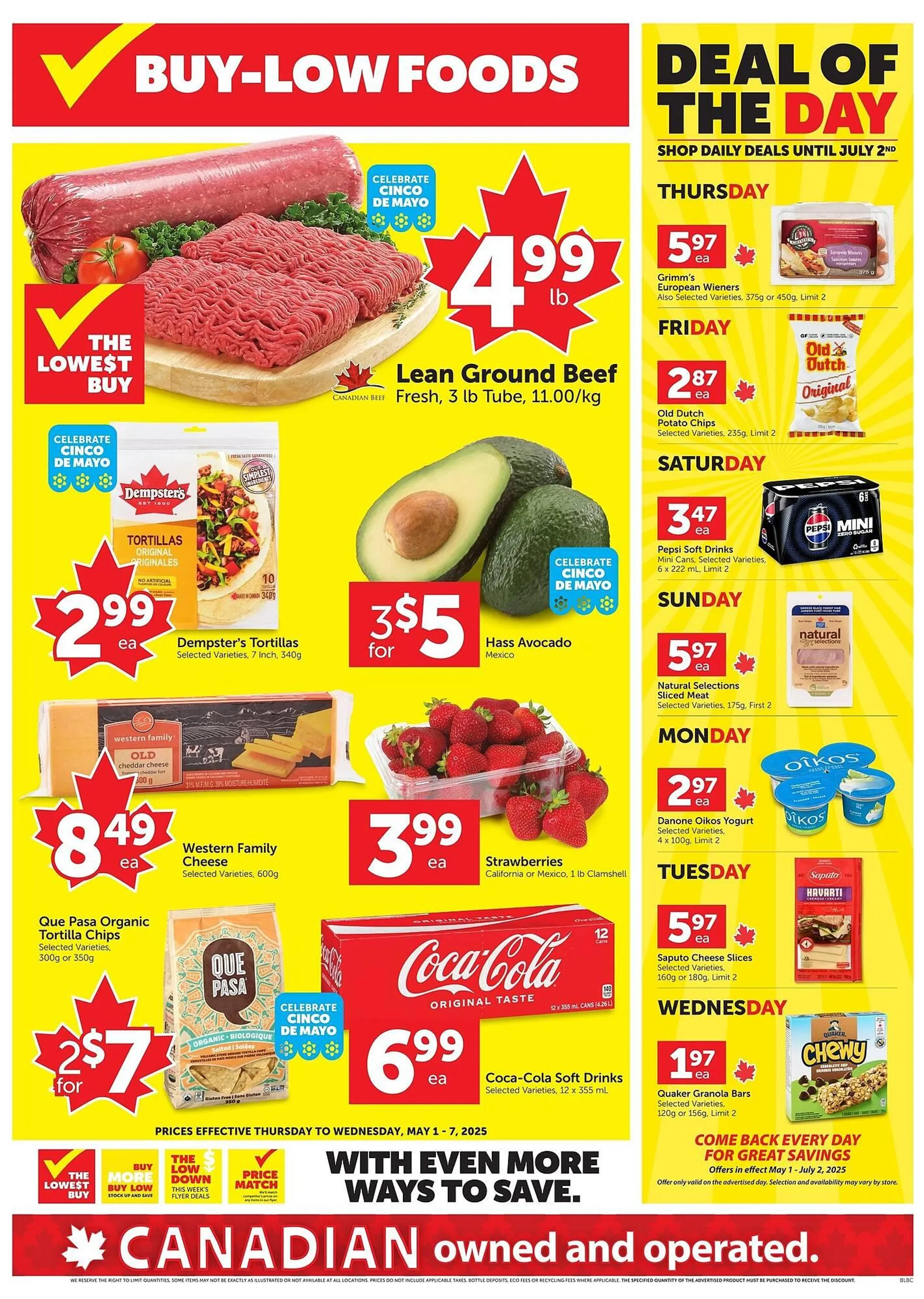 Buy-Low Foods flyer - 1