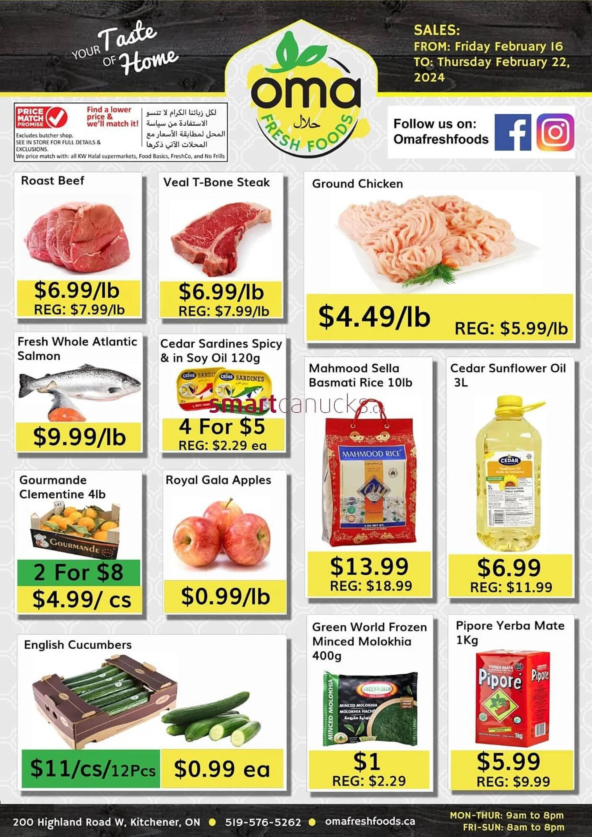 Oma Fresh Foods flyer from February 16 to February 22 2024 - flyer page 