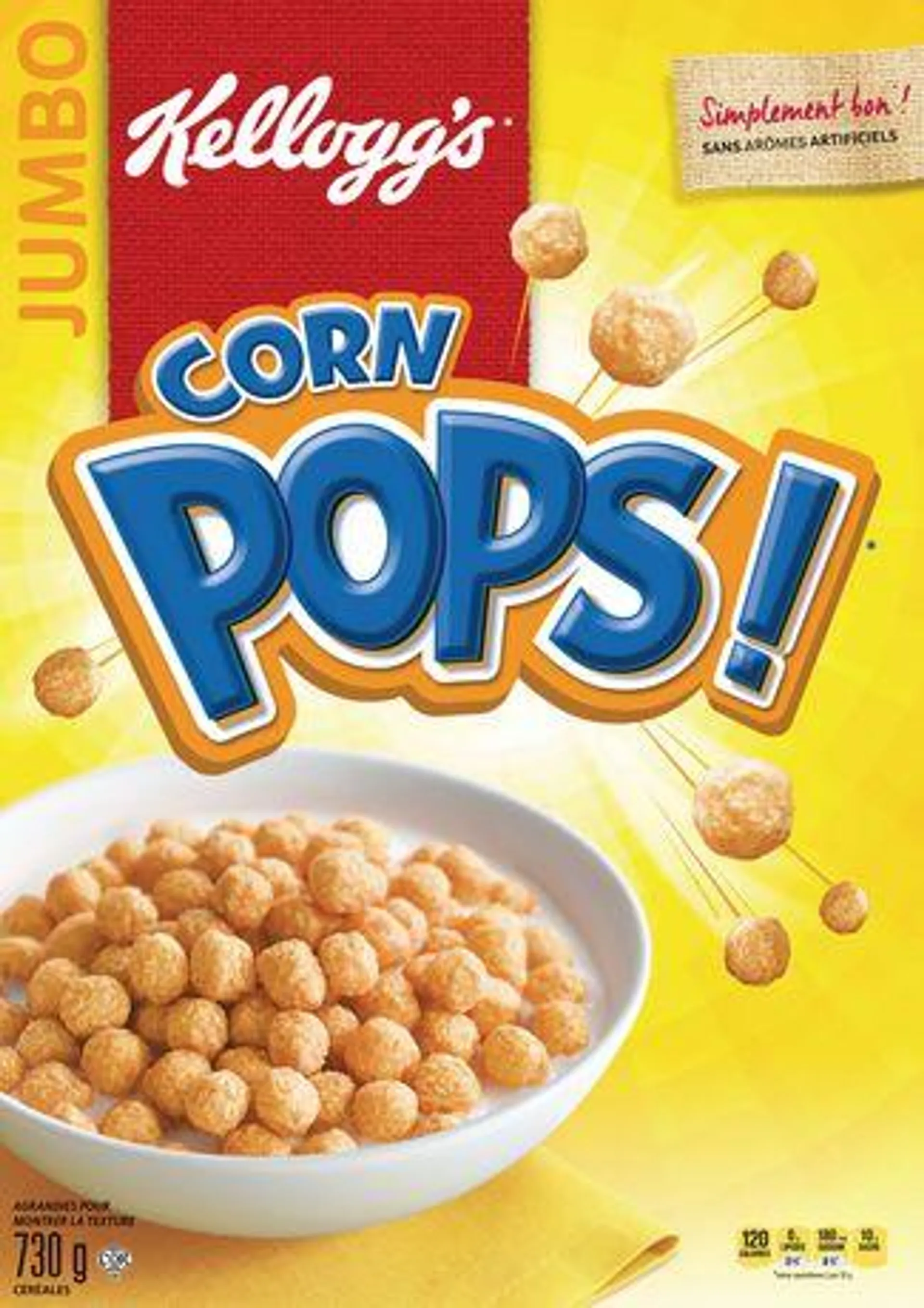 Corn Pops Cereal, 730 g