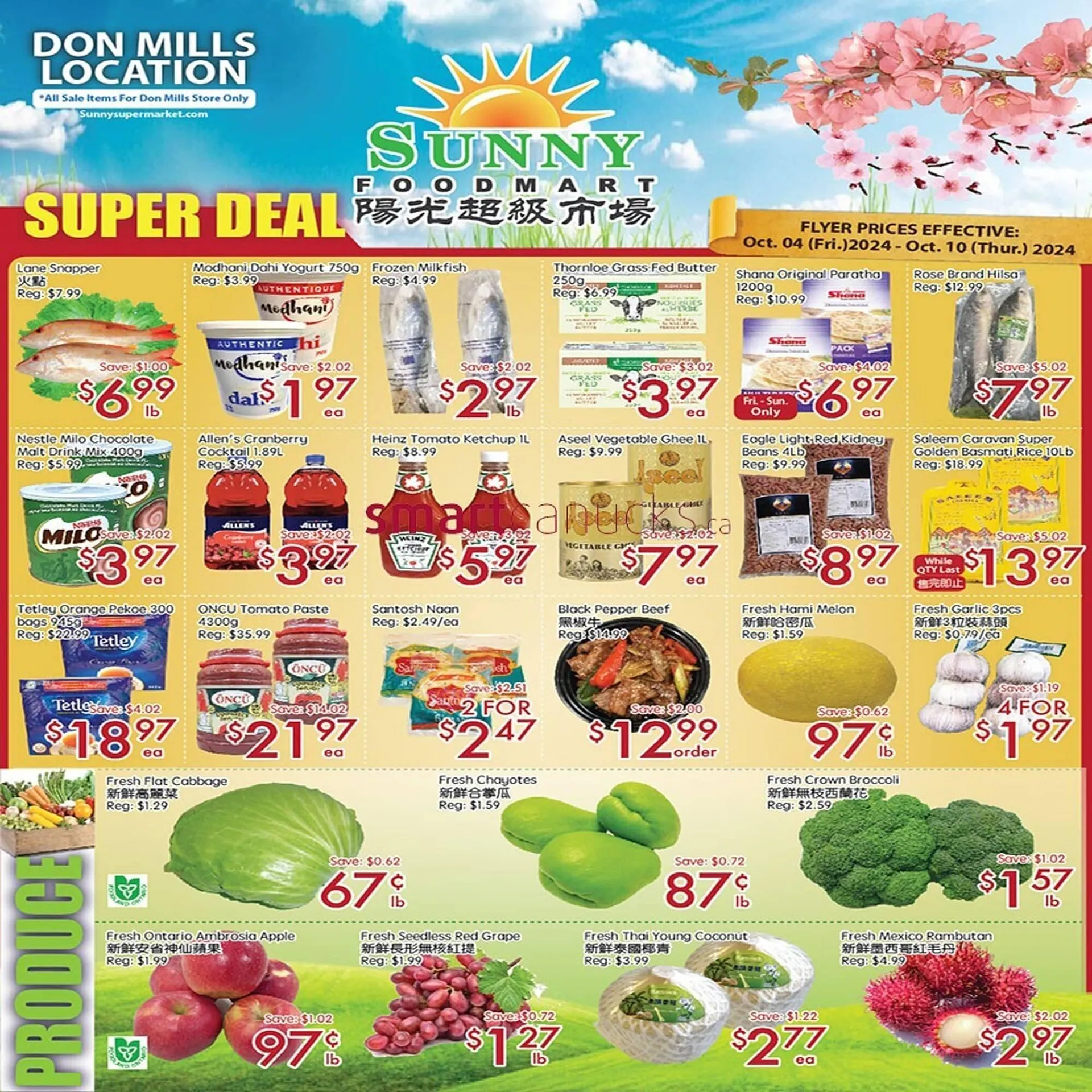 Sunny Food Mart flyer - 1