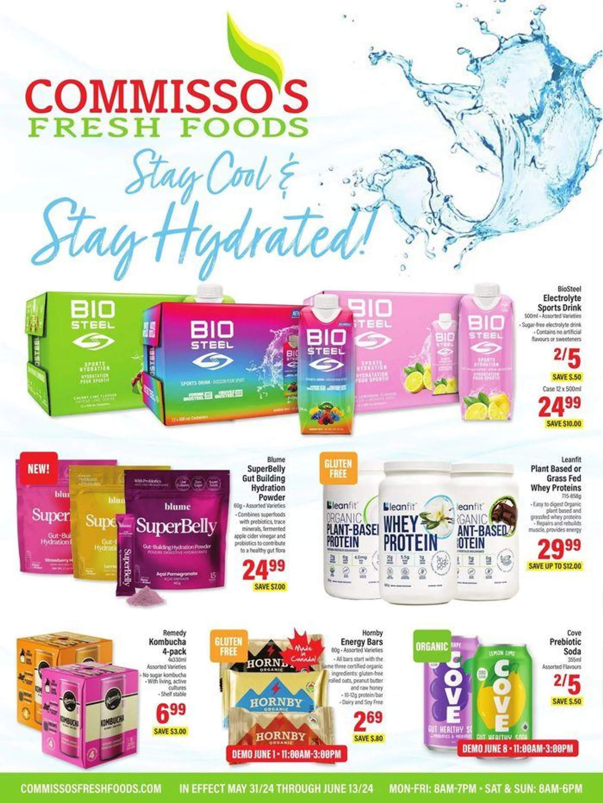 Commisso's Fresh Foods weeky flyer from May 31 to June 13 2024 - flyer page 1