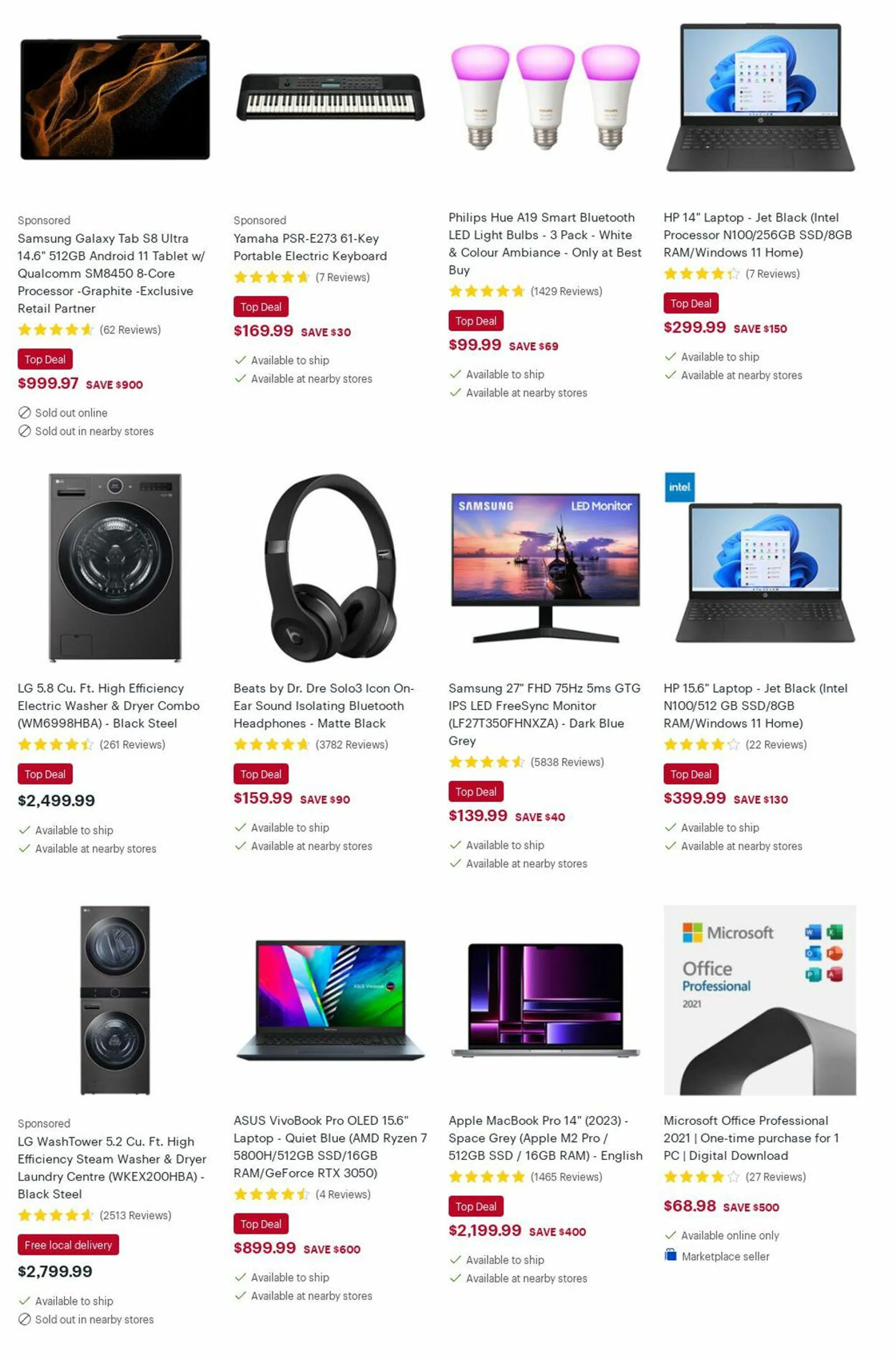 Best Buy Current flyer from April 9 to April 15 2024 - flyer page 