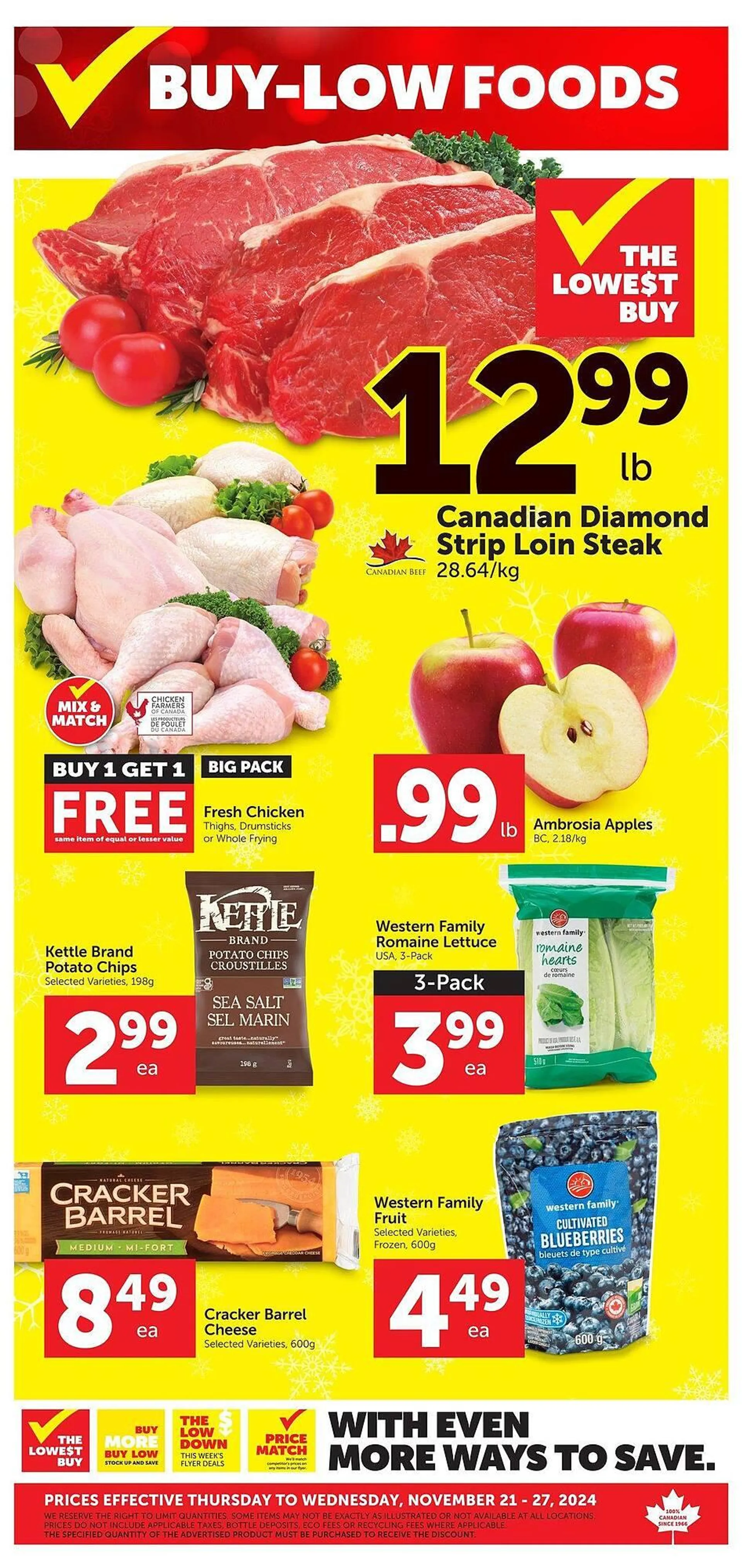 Buy-Low Foods flyer - 1