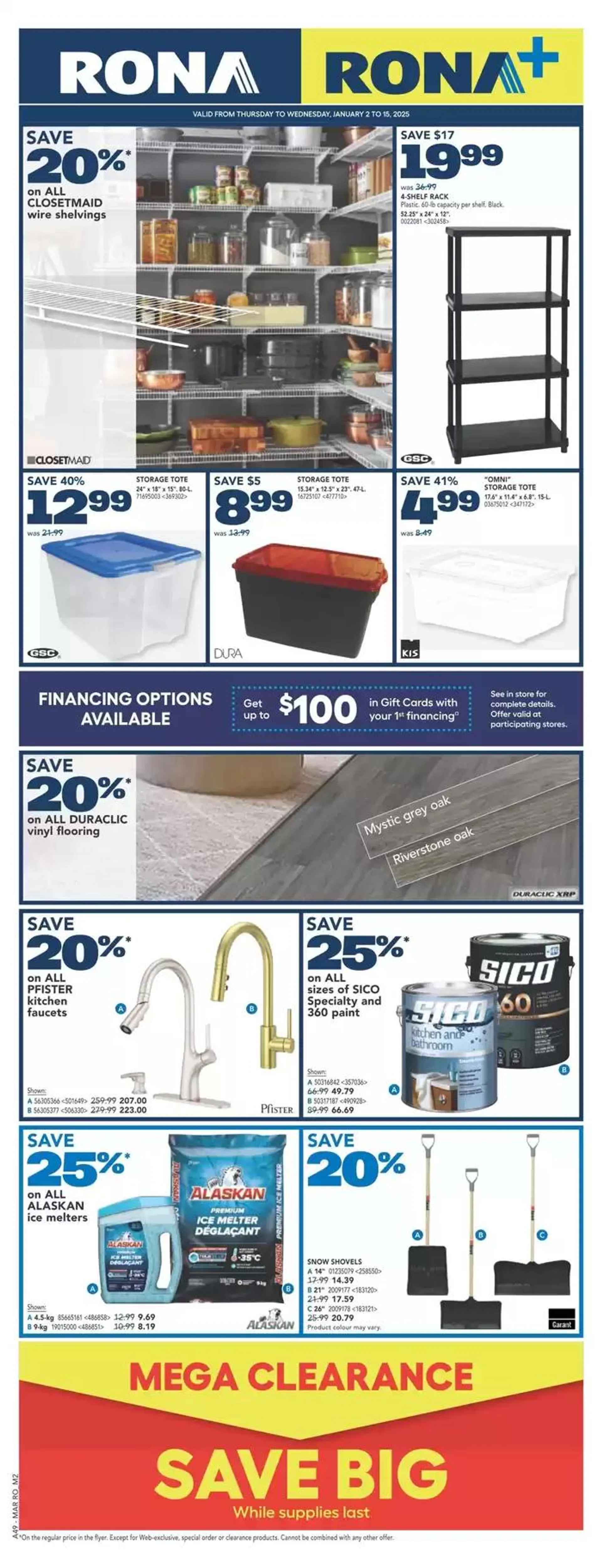 RONA Weekly ad - 1