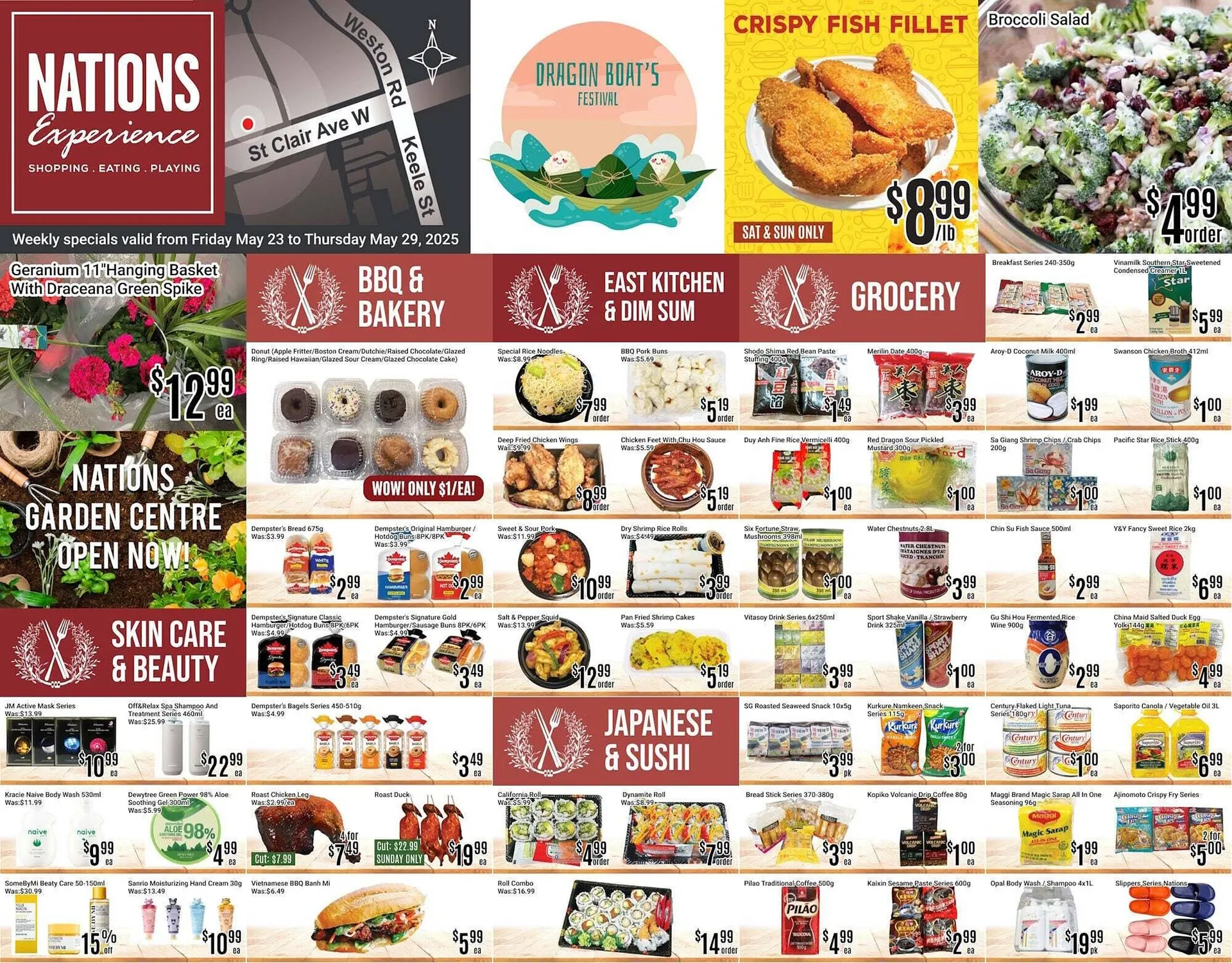 Nations Fresh Foods flyer from May 23 to May 29 2025 - flyer page 1