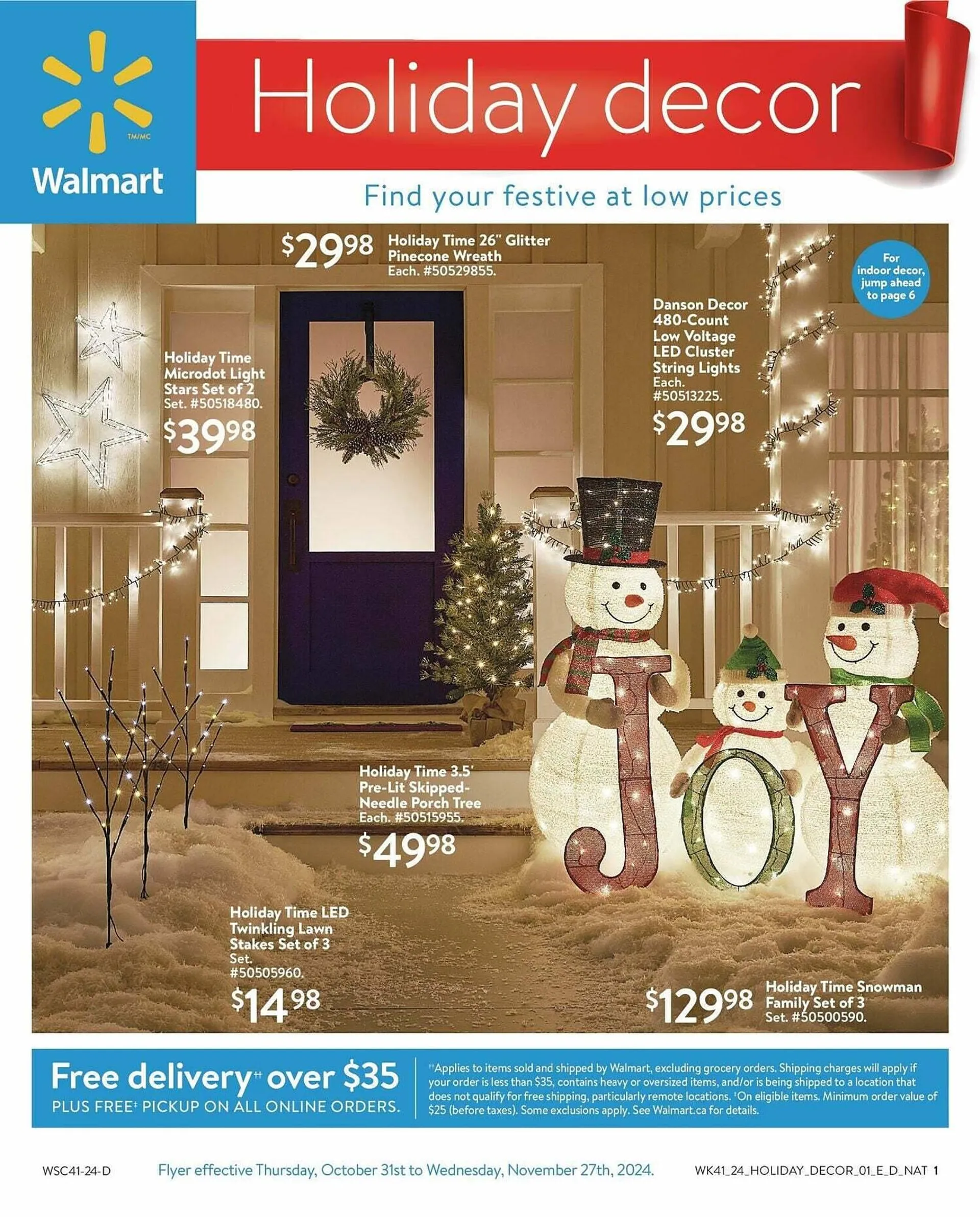 Walmart flyer - 1