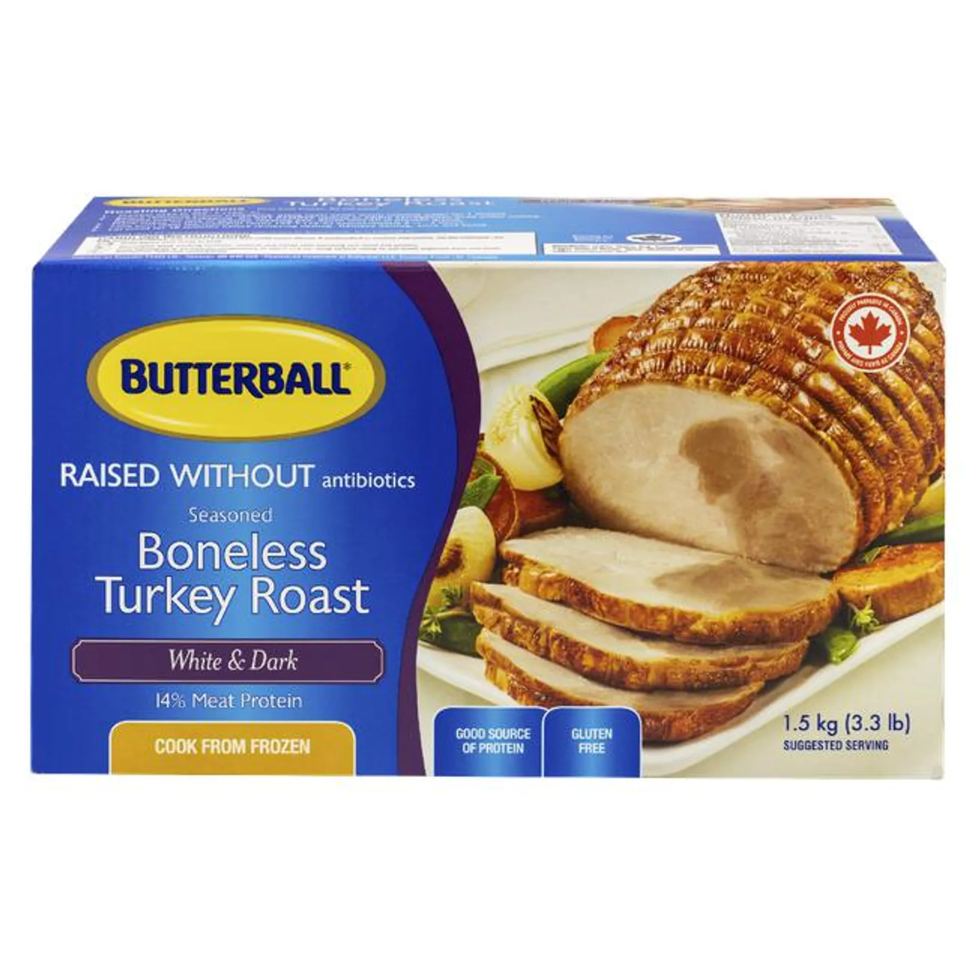 Butterball - Frozen Boneless Turkey Roast - White & Dark Meat