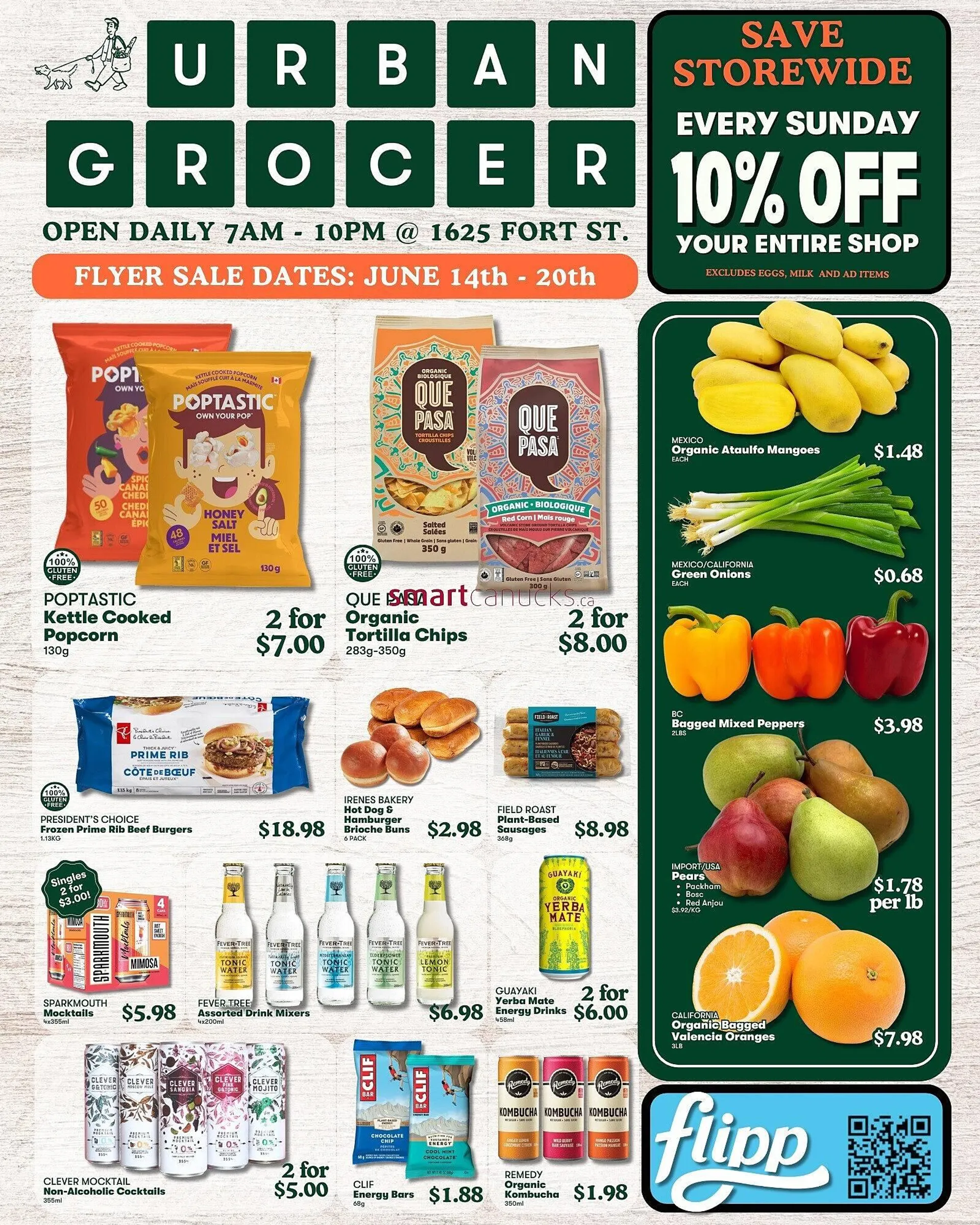 Urban Grocer flyer - 1