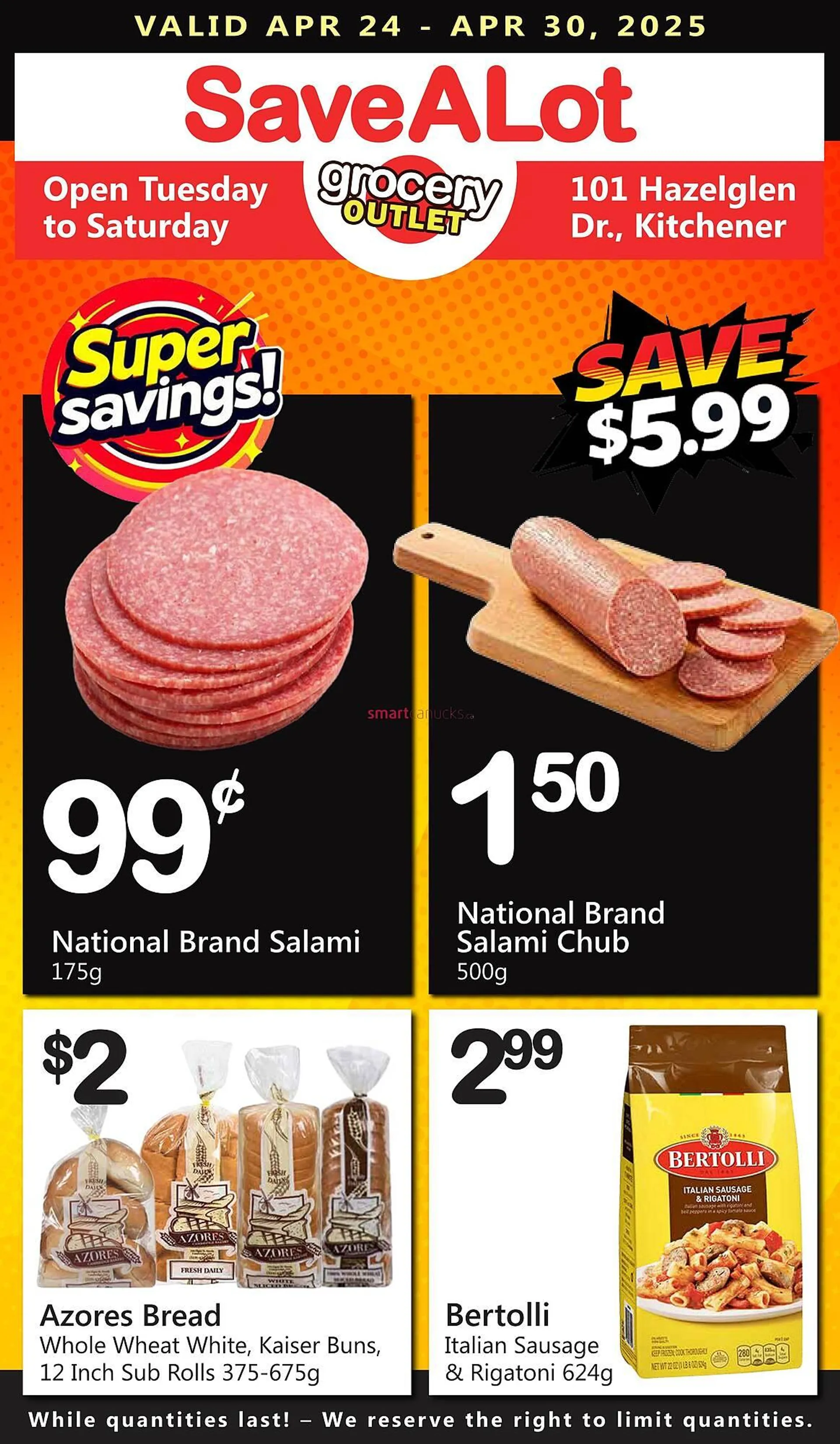 Save on Foods flyer - 1