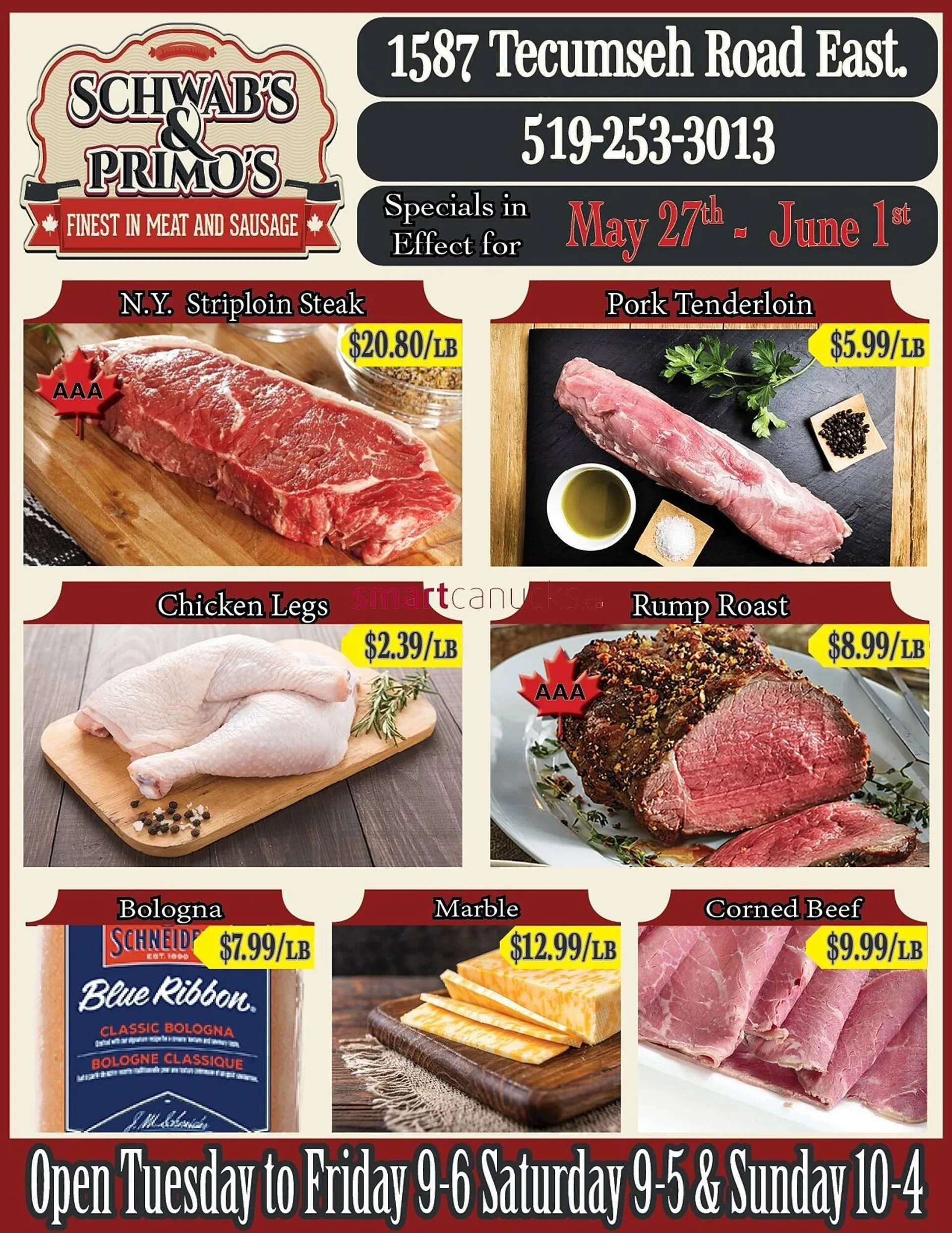 Schwab's & Primo's flyer from May 27 to June 2 2025 - flyer page 1