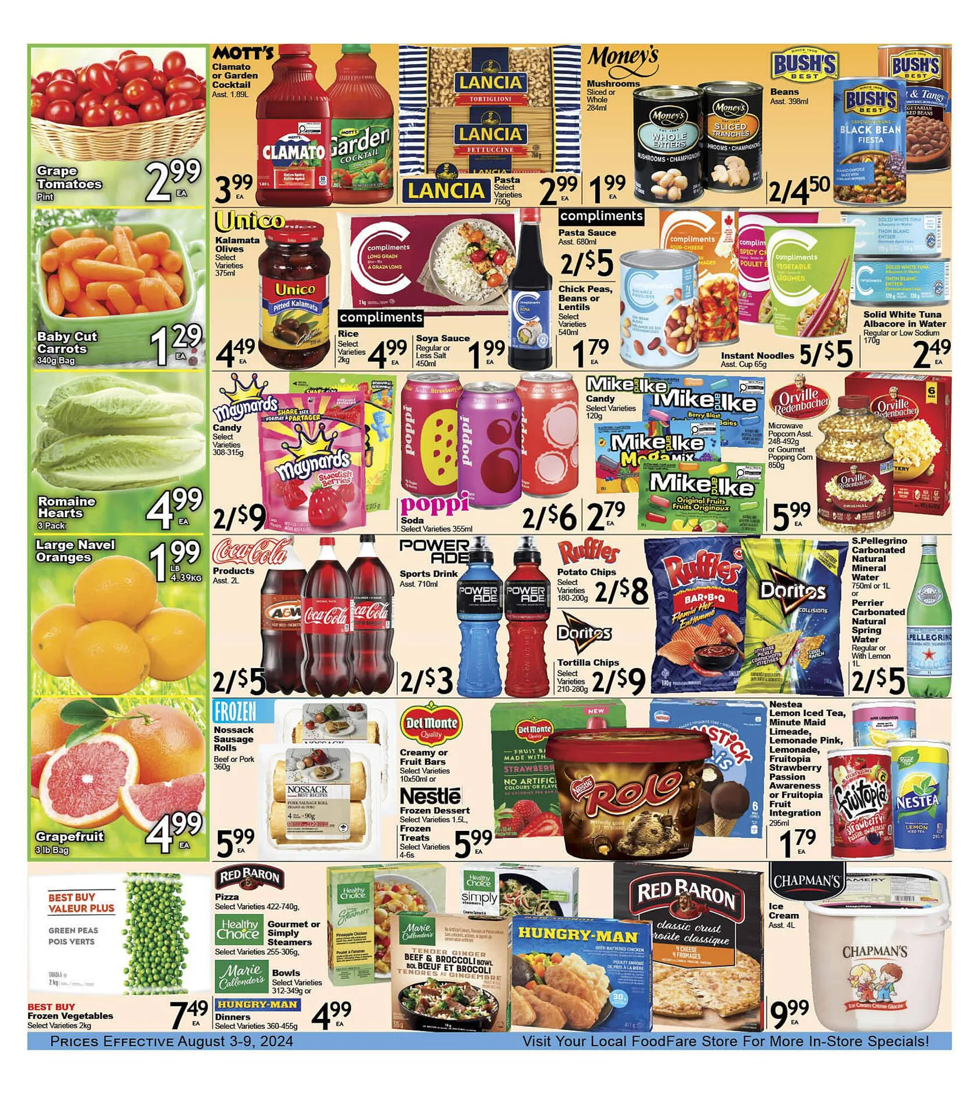 Food Fare flyer from August 1 to August 7 2024 - flyer page 2