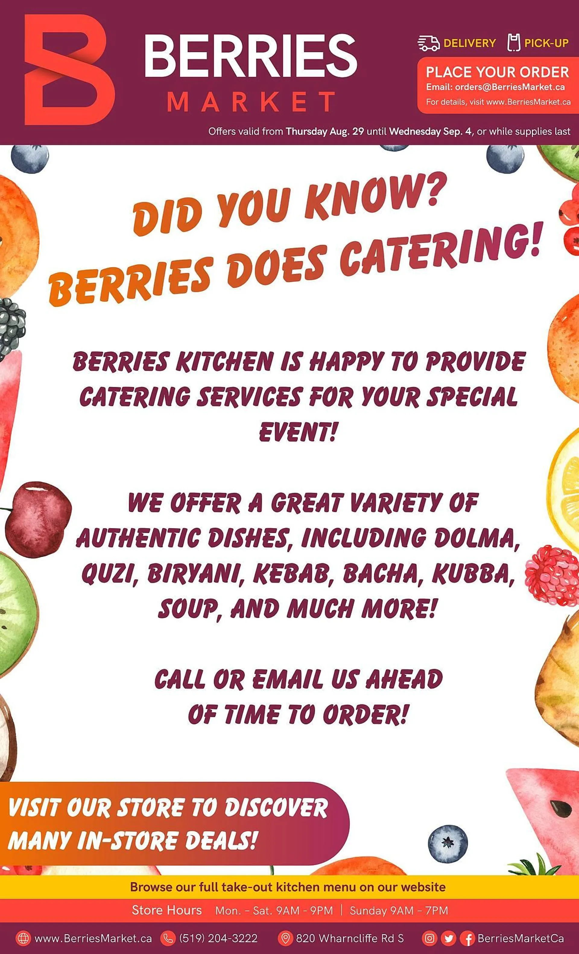 Berries Market flyer - 1