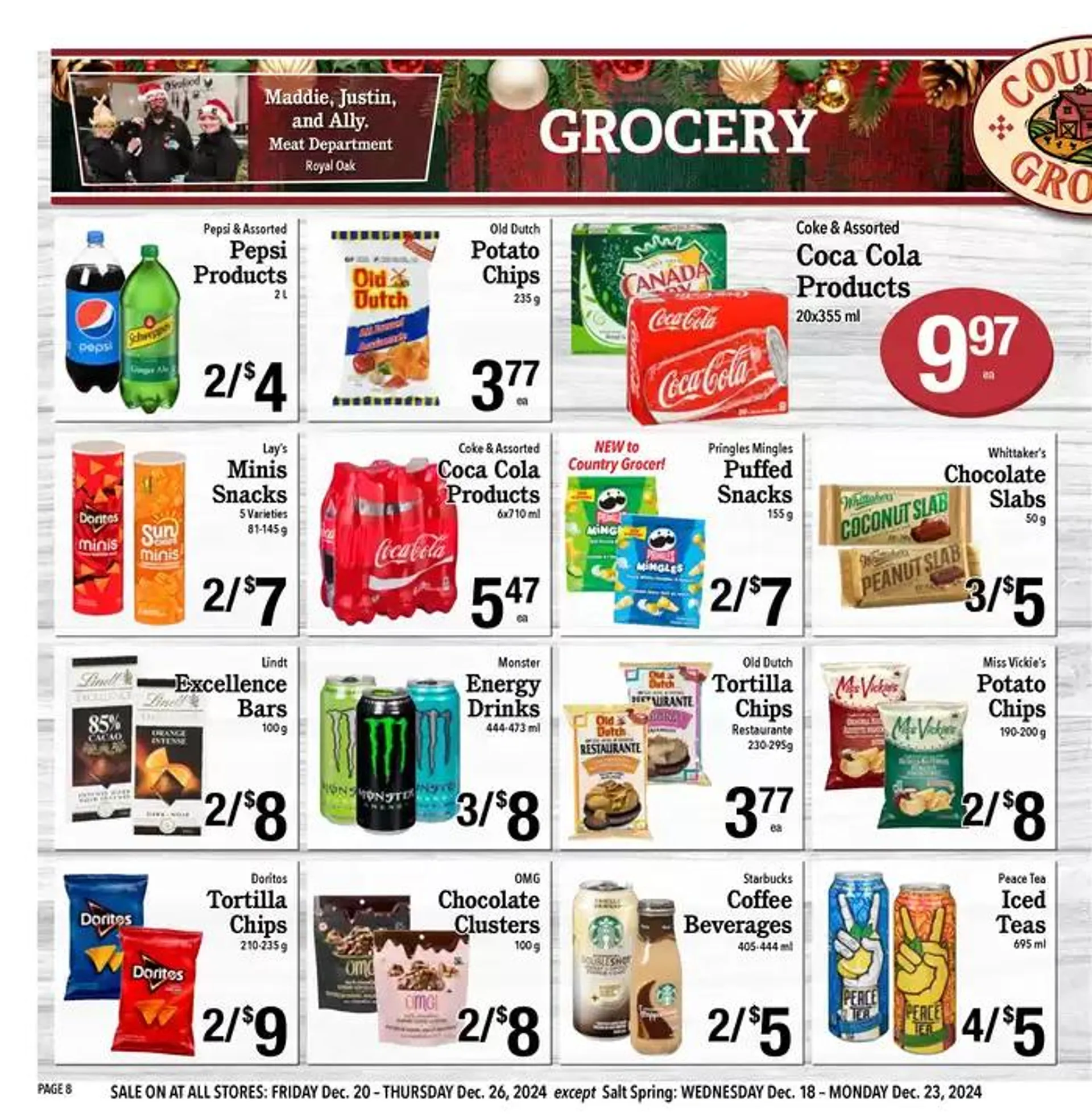 Exclusive bargains from December 18 to January 1 2025 - flyer page 8