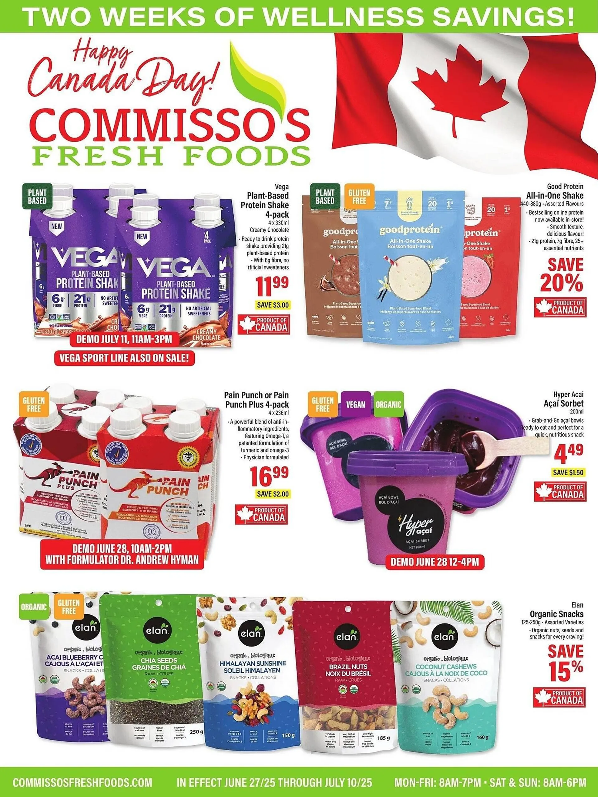 Commisso's Fresh Foods flyer from June 27 to July 3 2025 - flyer page 1