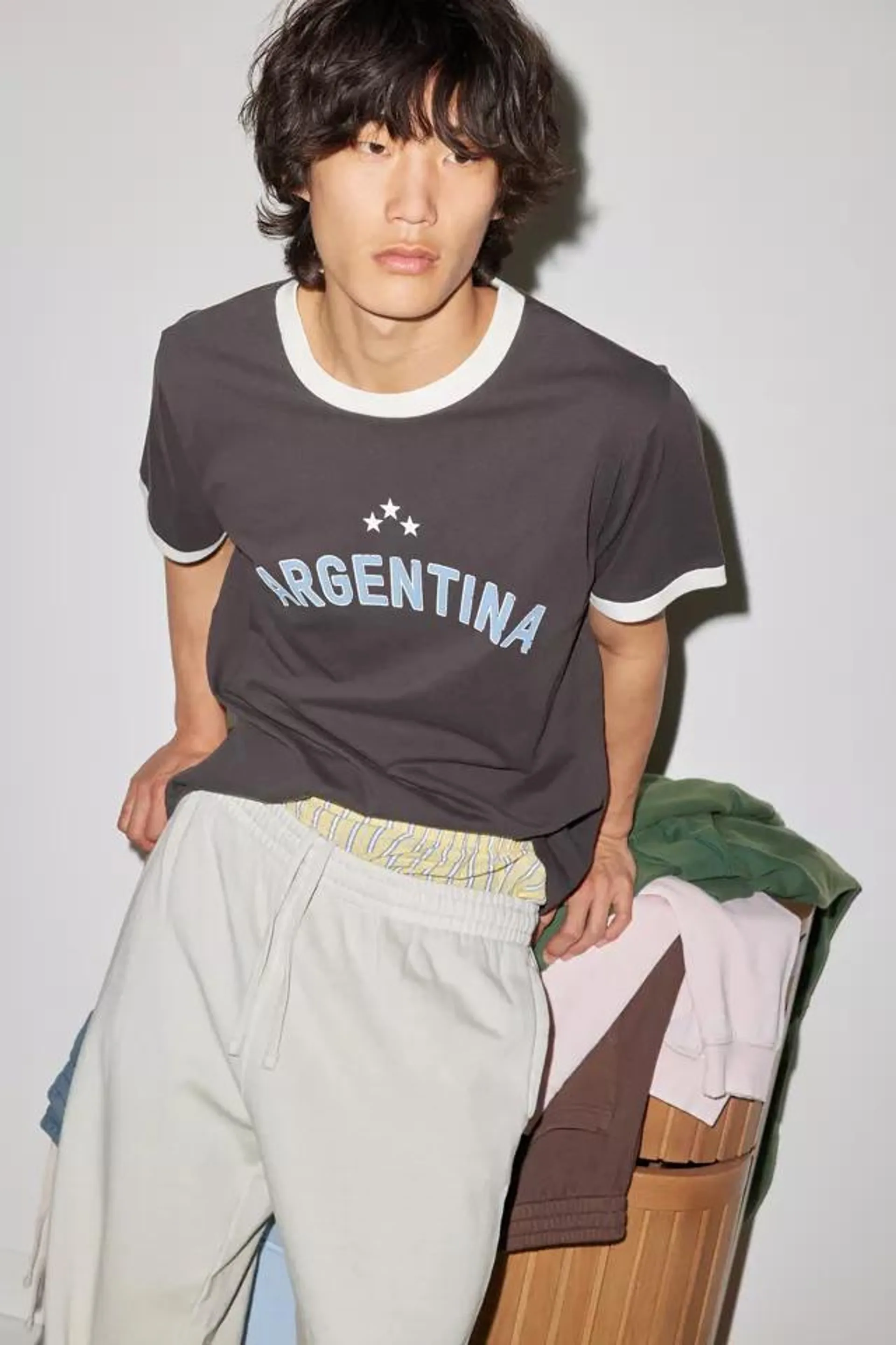 Argentina Ringer Tee