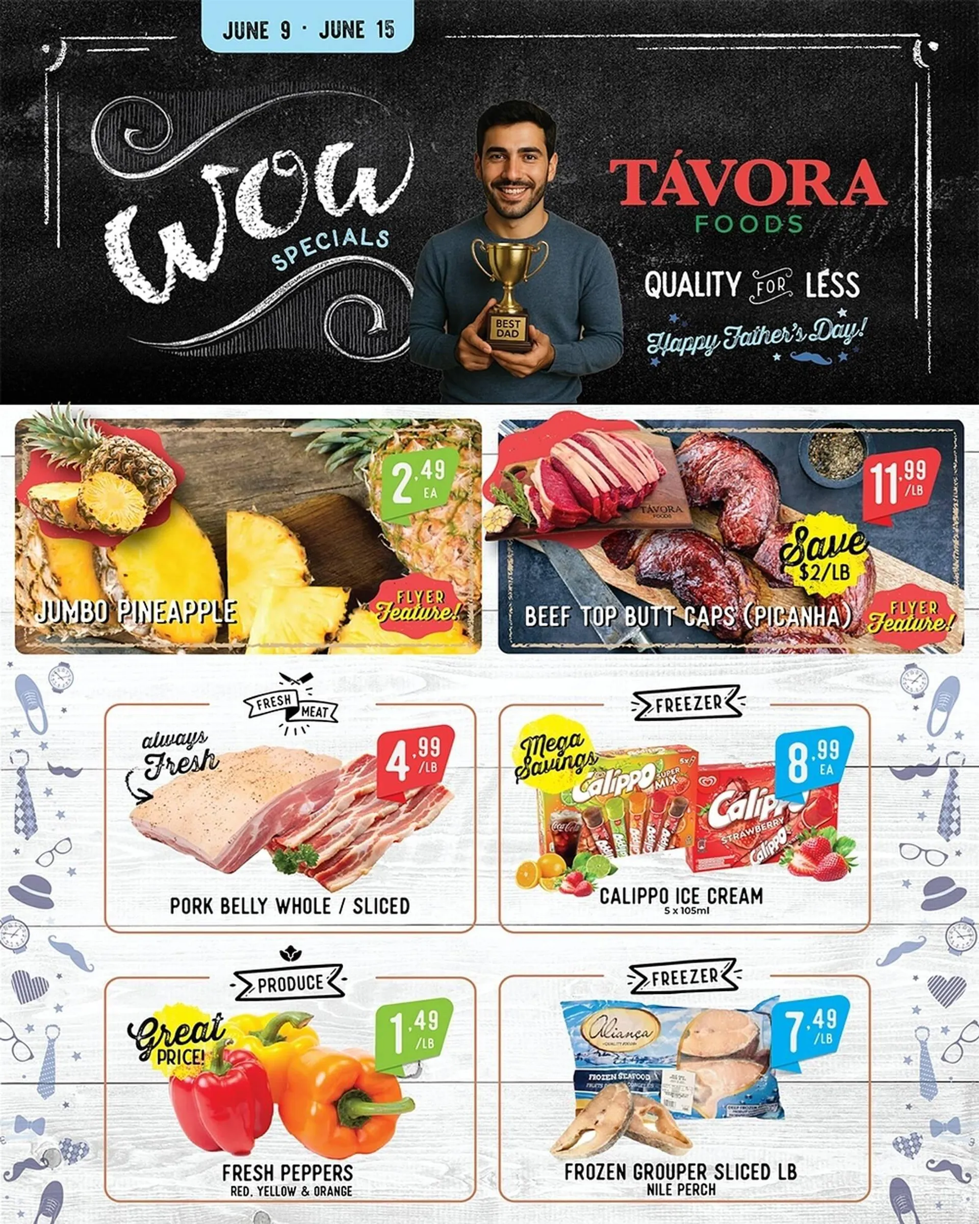 Tavora Foods flyer from June 11 to June 17 2025 - flyer page 1