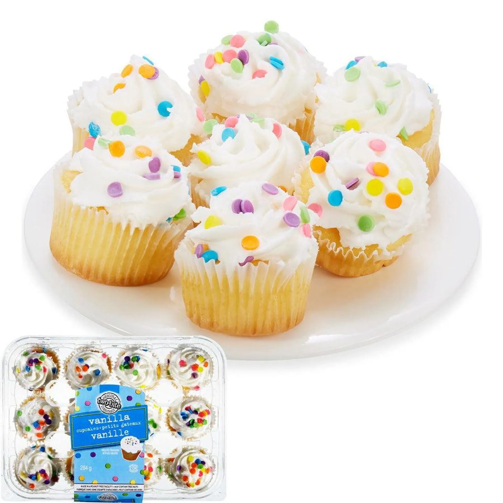 Two Bite Vanilla Cupcakes 284g